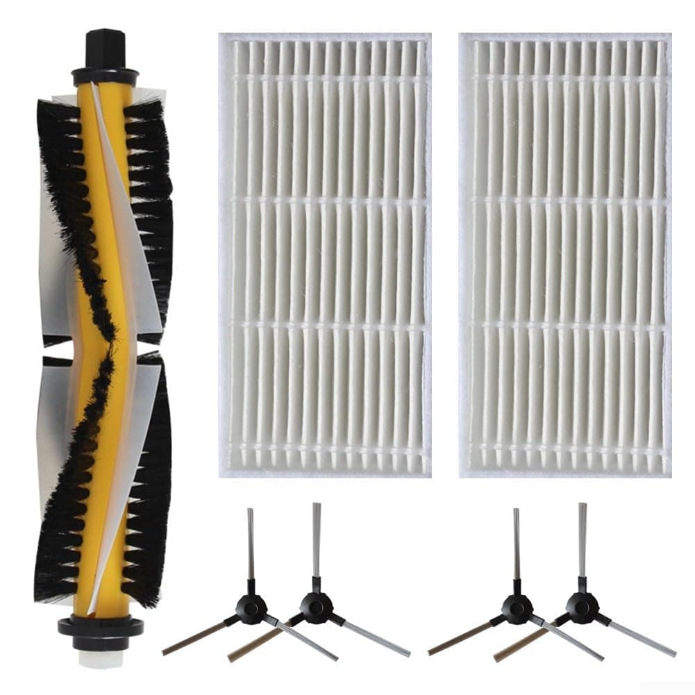 Sweeping Efficiency Package Roller Brushes & Filters Designed for Blaupunkt Robotic Cleaners