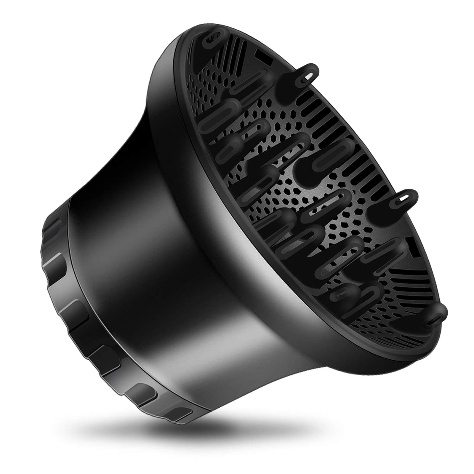 Premium Universal Hair Diffuser Adjustable from 1.37in to 2.68in for Curly and Natural Wavy Hair, Professional Hair Dryer Diffuser Attachment