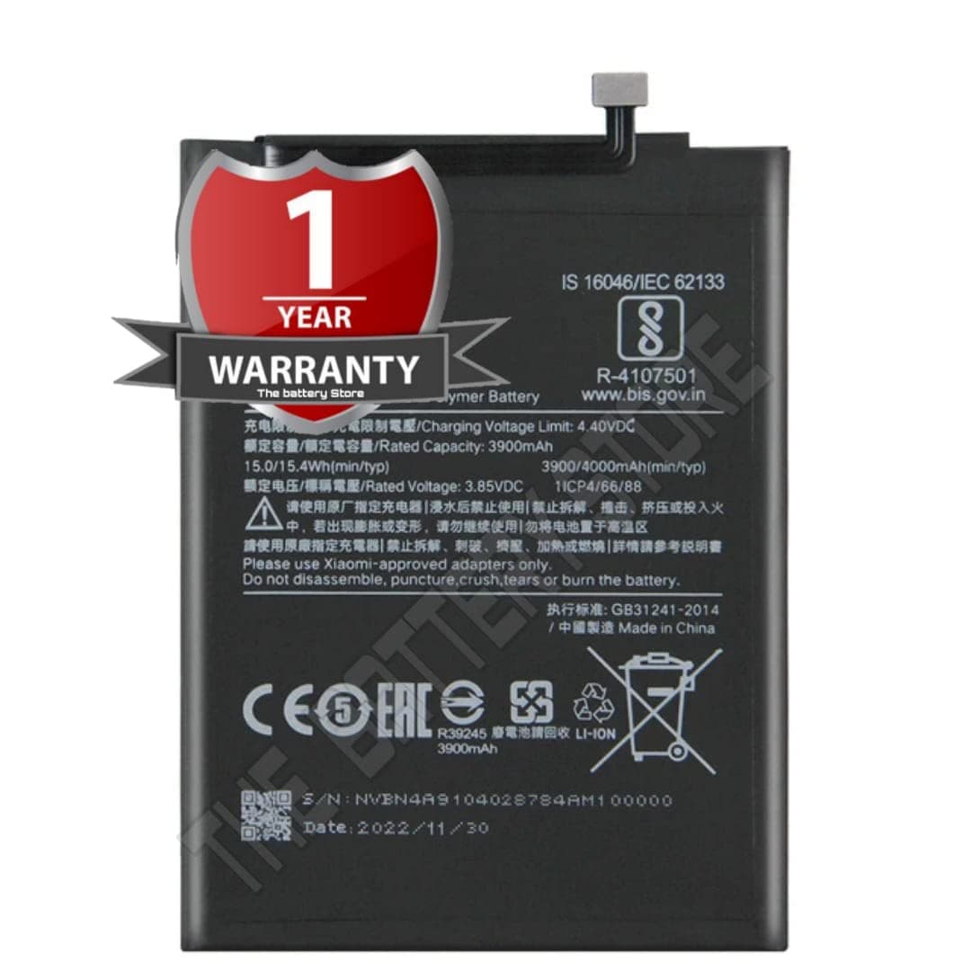 Original BN4A Battery for Redmi Mi Note 7 Pro/Note 7 / Note 7S / M1901F7C / M1901F7G / M1901F7S Battery with 1 Year Warranty *** (D91)