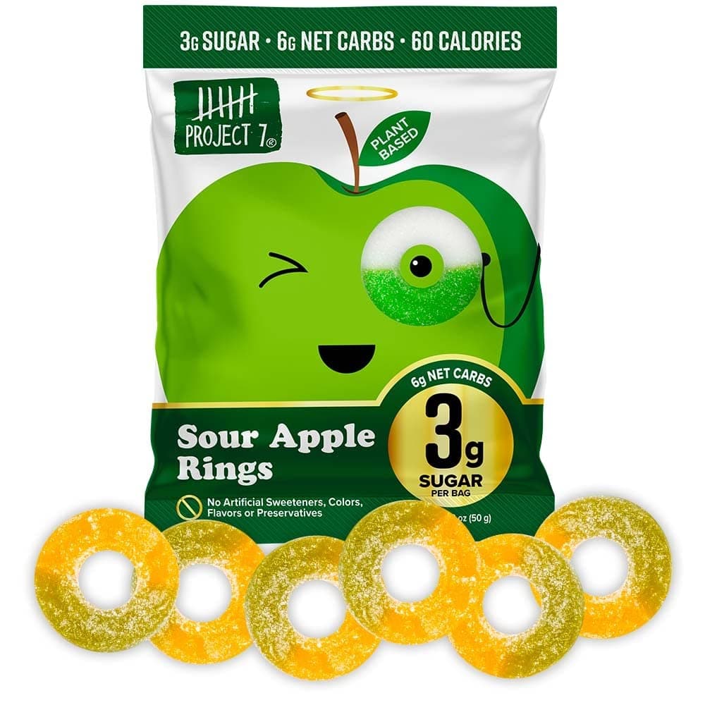 Project 7 Low Sugar Sour Apple Rings