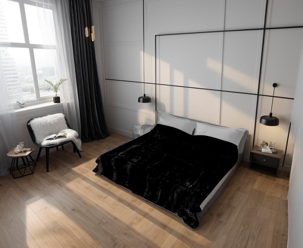 Solaron King Plain Blanket