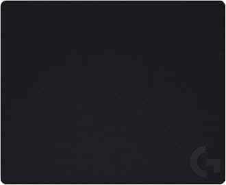 Logitech G440 Hard Gaming Mouse Pad, Optimized for Gaming Sensors, Moderate Surface Friction, Non-Slip Mouse Mat - Black