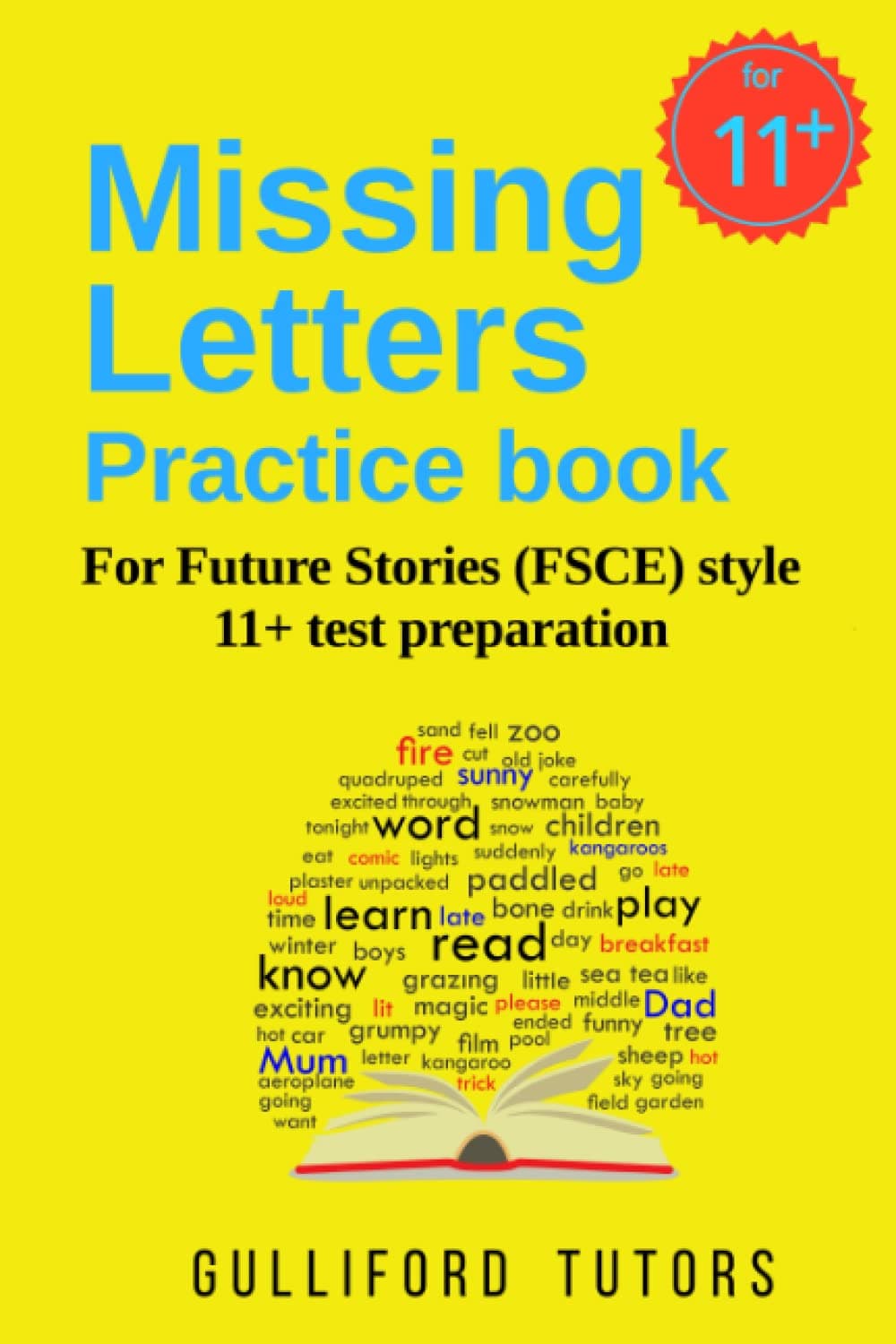 Missing Letters Practice Book: For Future Stories (FSCE) style 11+ test preparation Paperback – April 22, 2023
