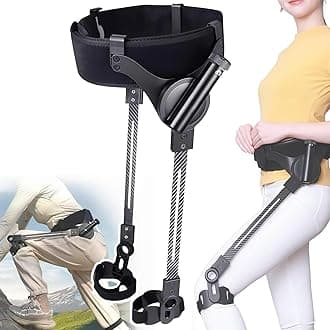 Device Bionic Exoskeleton Legs for Walking Assistance Mobility Aid, Adjustable Strength Support for Hiking and Climbing Stairs, Ideal Lower Limb Rehab Device Elderly and Disabled Adults (Legs, S)