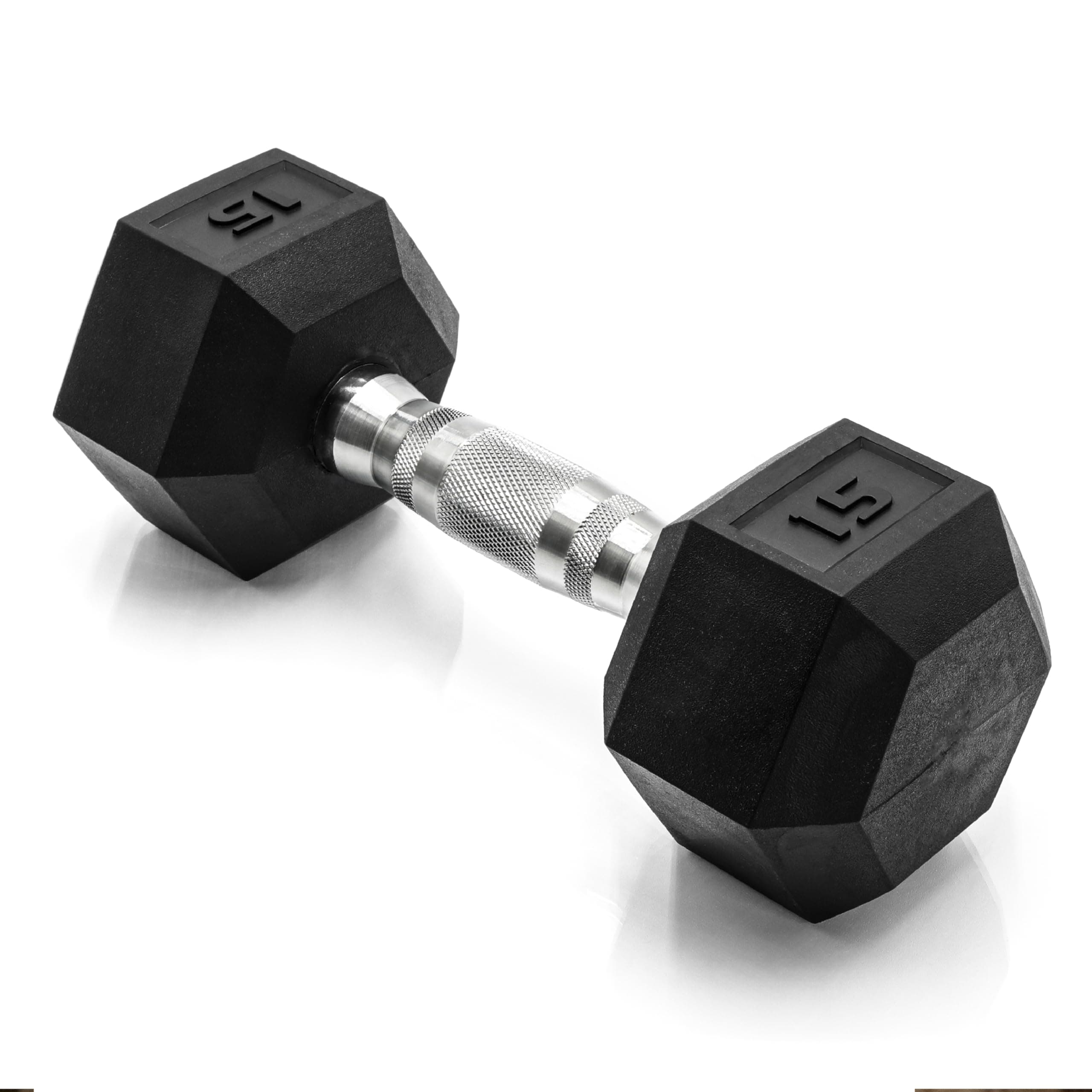 CAP Barbell Coated Hex Dumbbell Weight - Single | 10-120 lbs | Multiple Options