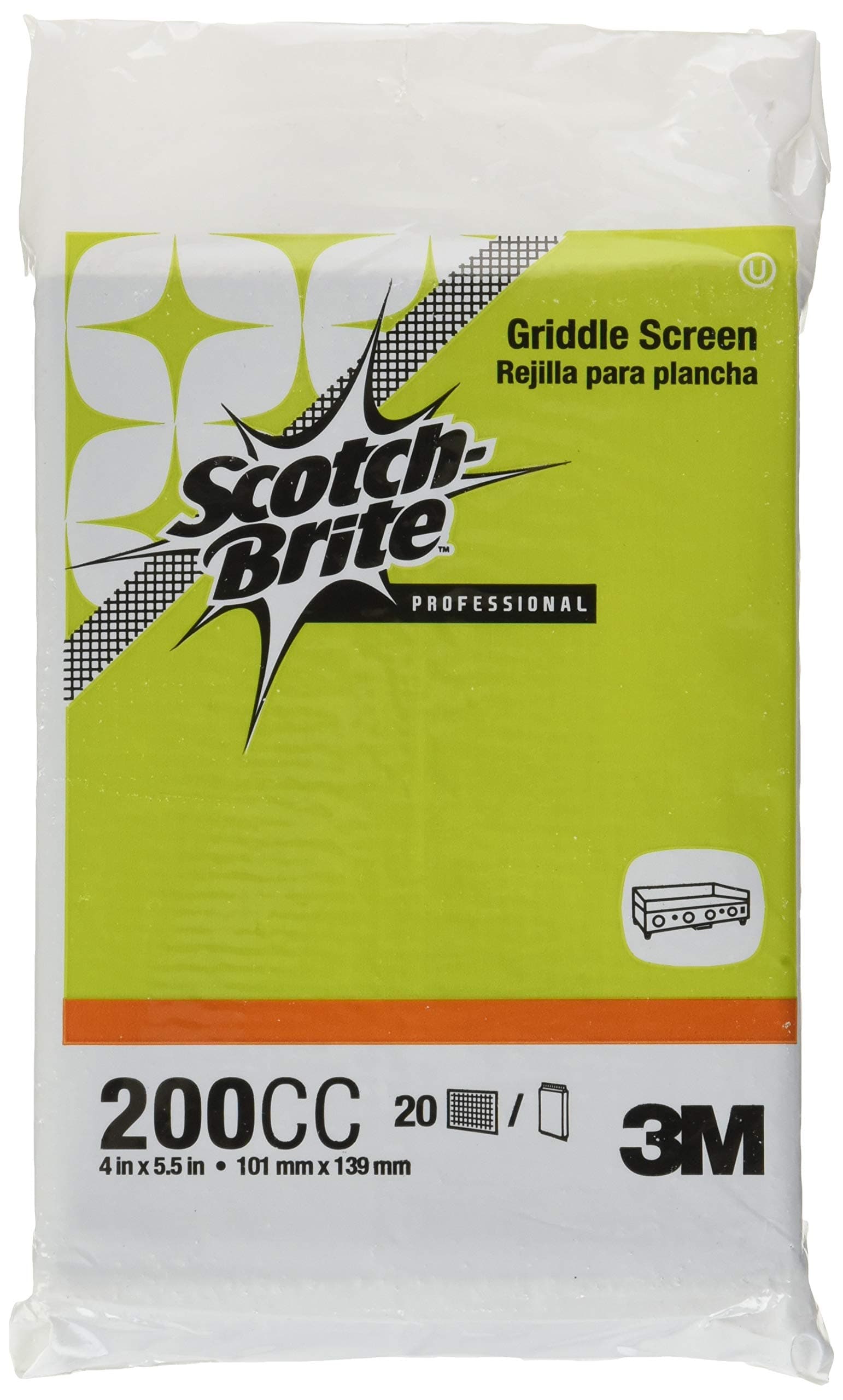 3M MCO200CC - Scotch Britetrade; 200CC Griddle Screen