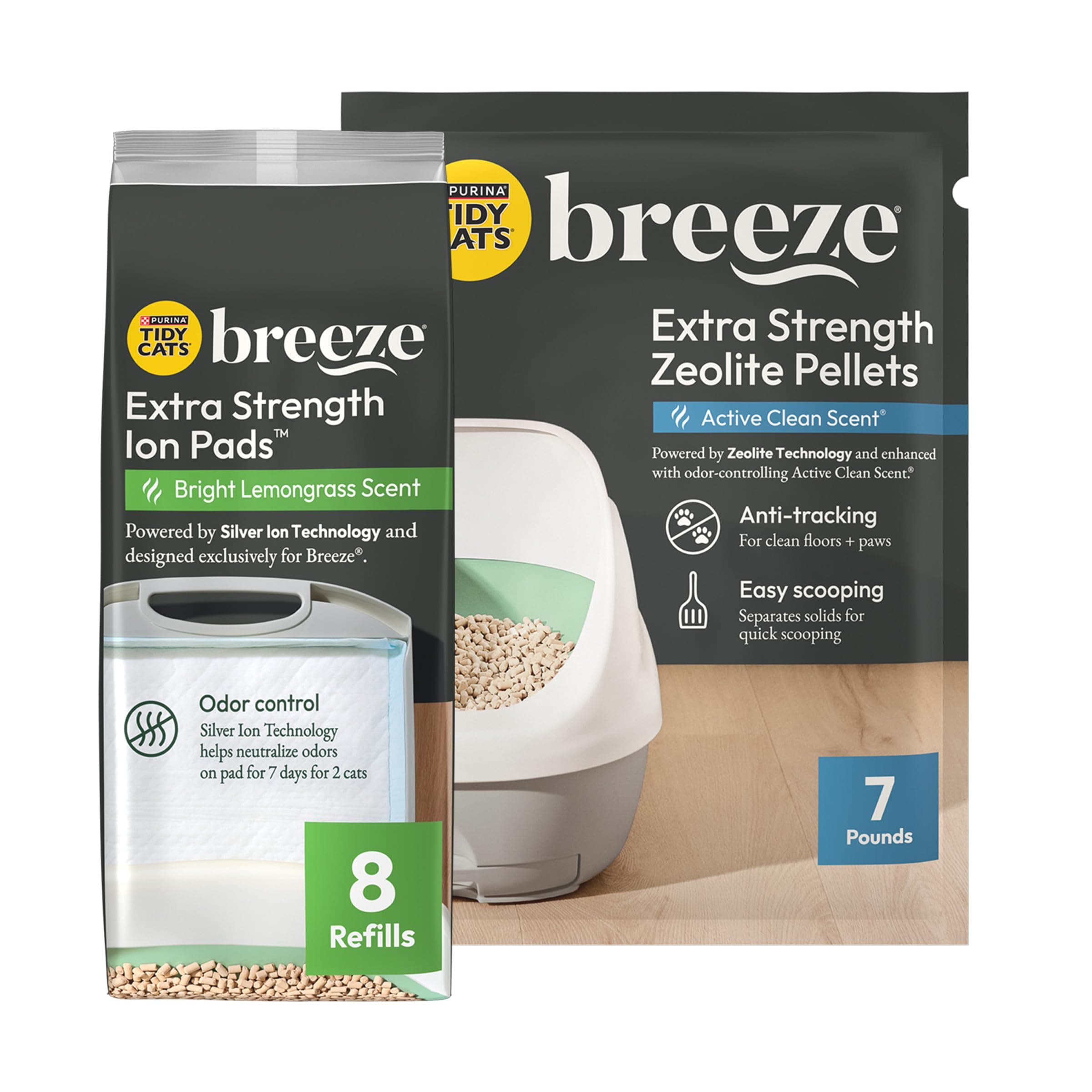 Purina Breeze Litter Extra Strength Refill Bundle