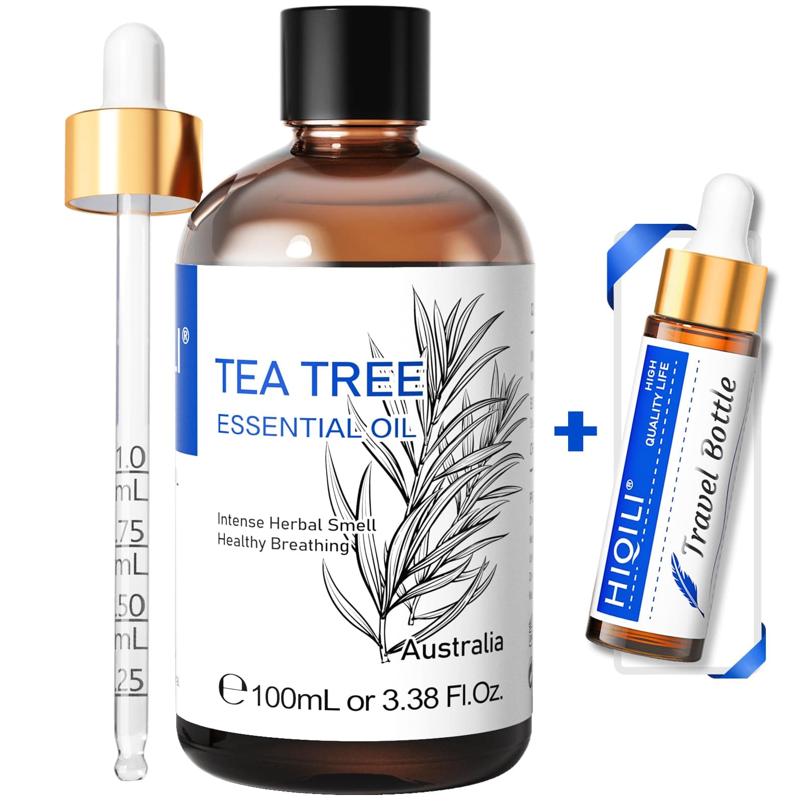 HIQILI Tea Tree Essential Oil 100 ml