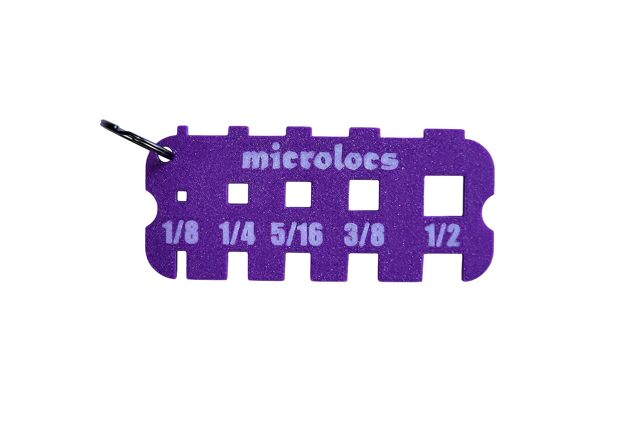Dunbar Technology Microlocs Sizing Tool - 4.3 Inch Microlocs Measuring Tool, Ruler for Locs