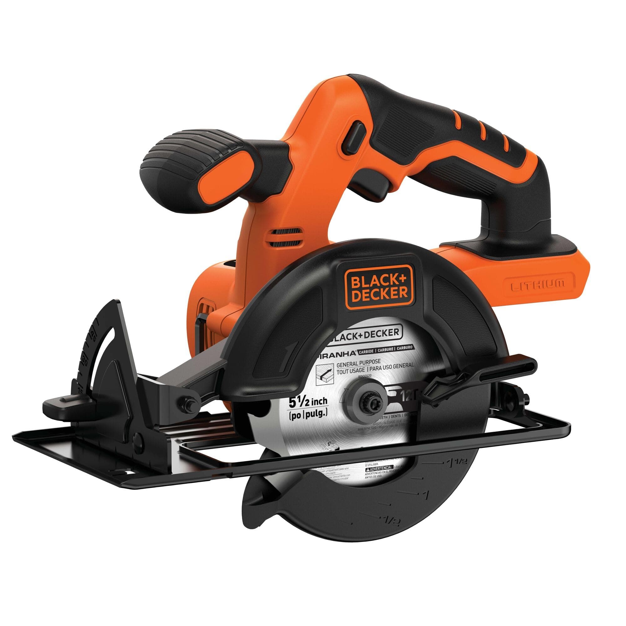 20V 5-1/2" Cordless Circular Saw, Bare Tool Only (BDCCS20B)