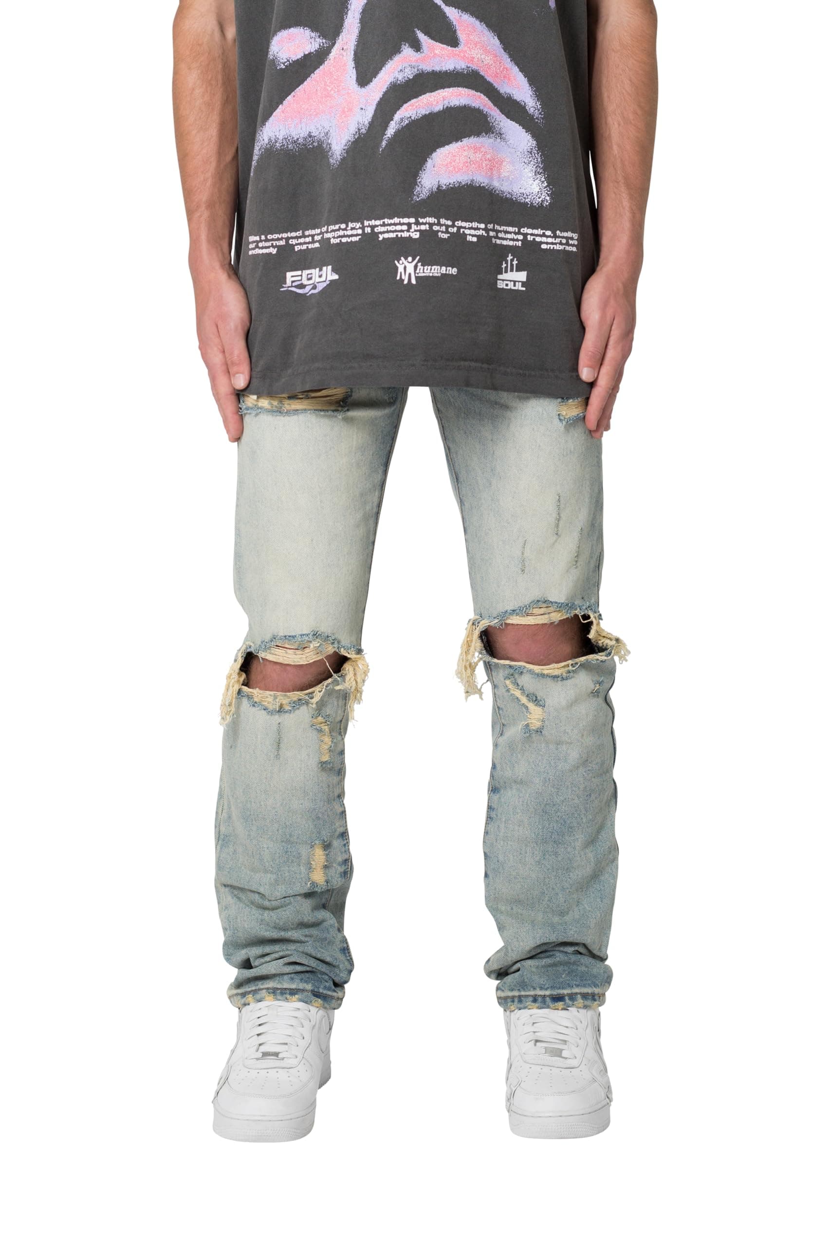 mnml Mens Mnml D544 Straight Denim