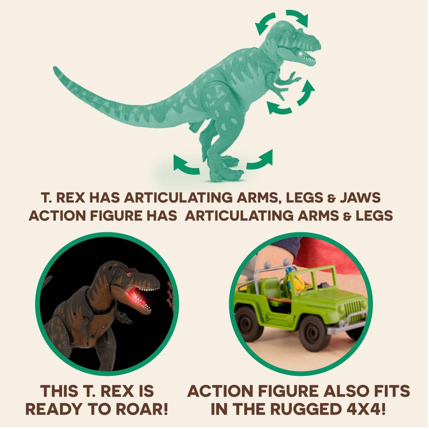 Lava Mountain, T.Rex Adventure