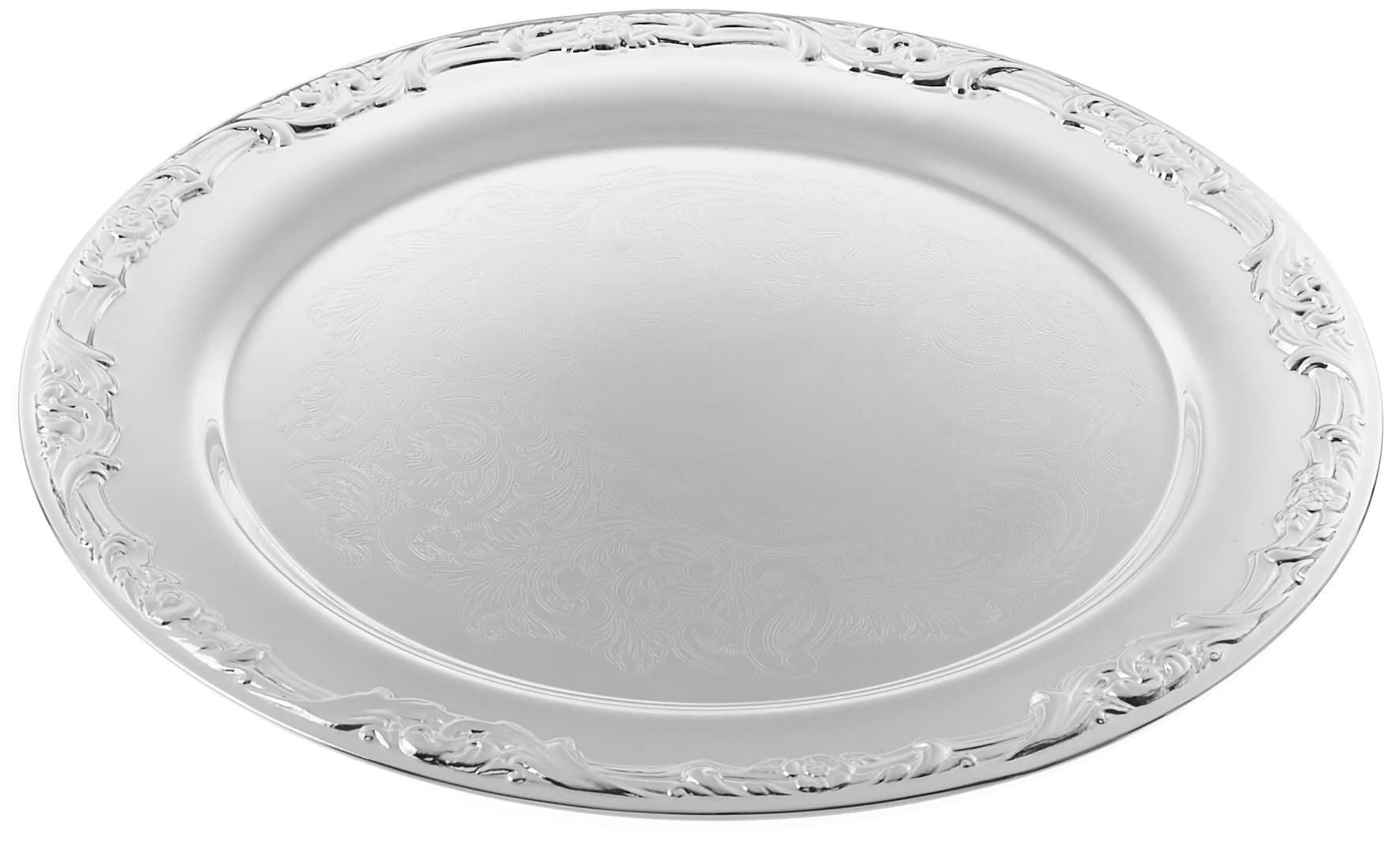13" ROMANTICA COLLECTION ROUND TRAY