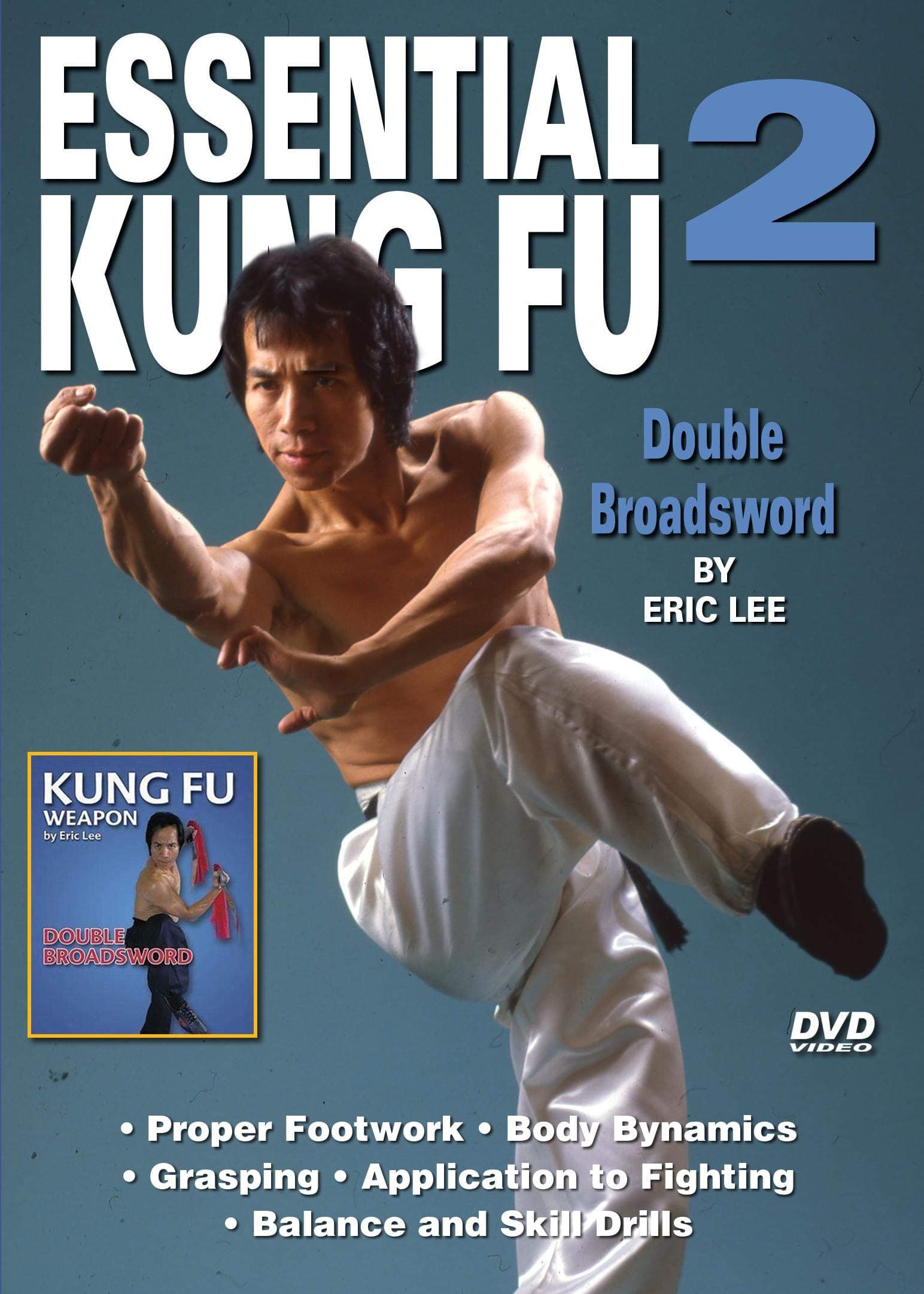 Essential Shaolin Kung Fu #2 Double Broadsword instructional DVD