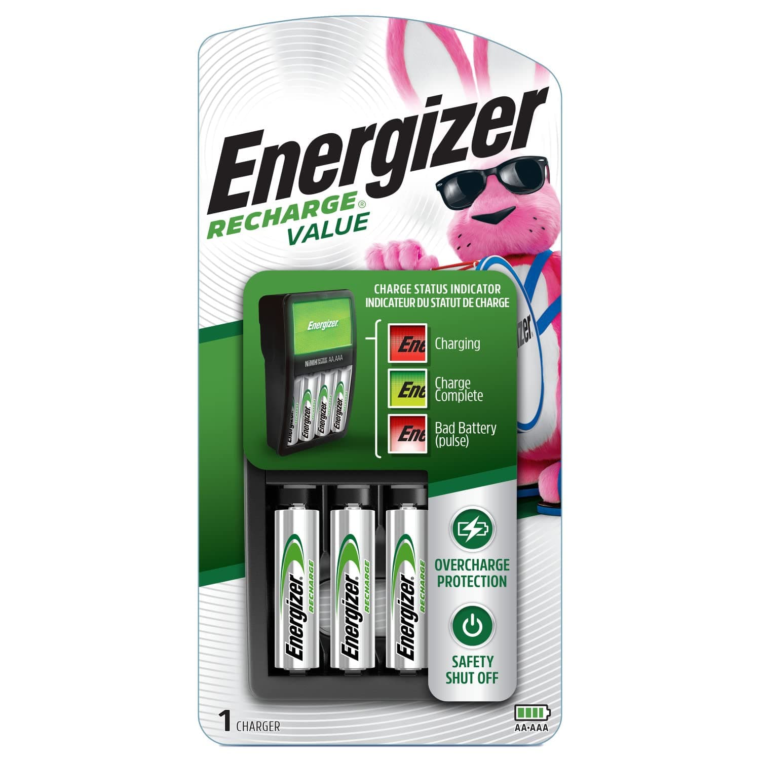Energizer Recharge Value Charger