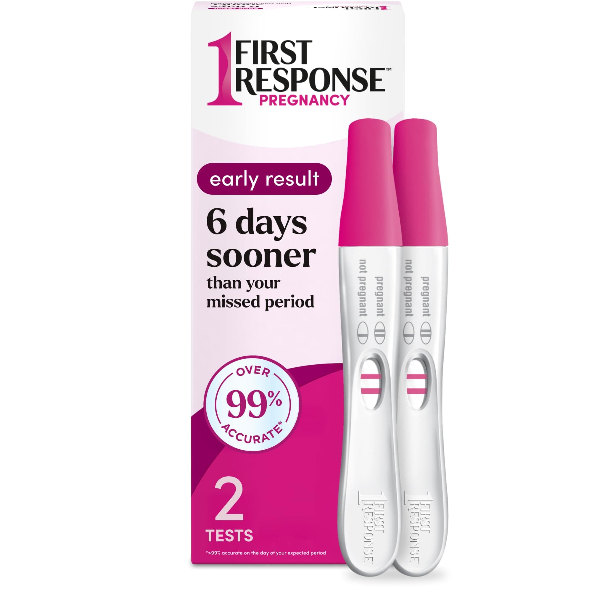 First Response Early Result Pregancy Test, 2 Count