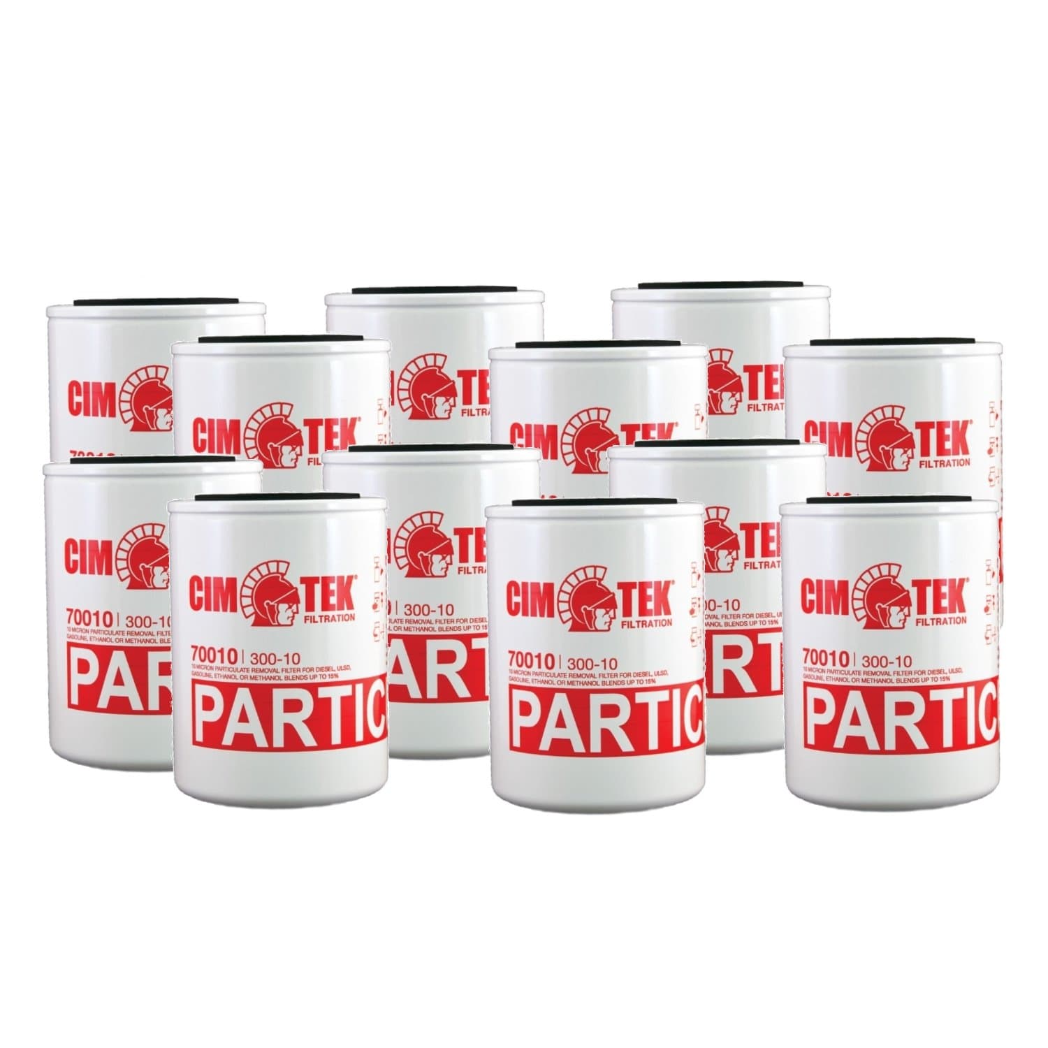 70010-12 300-10 Spin-On Filter for Particulate 12-Pack