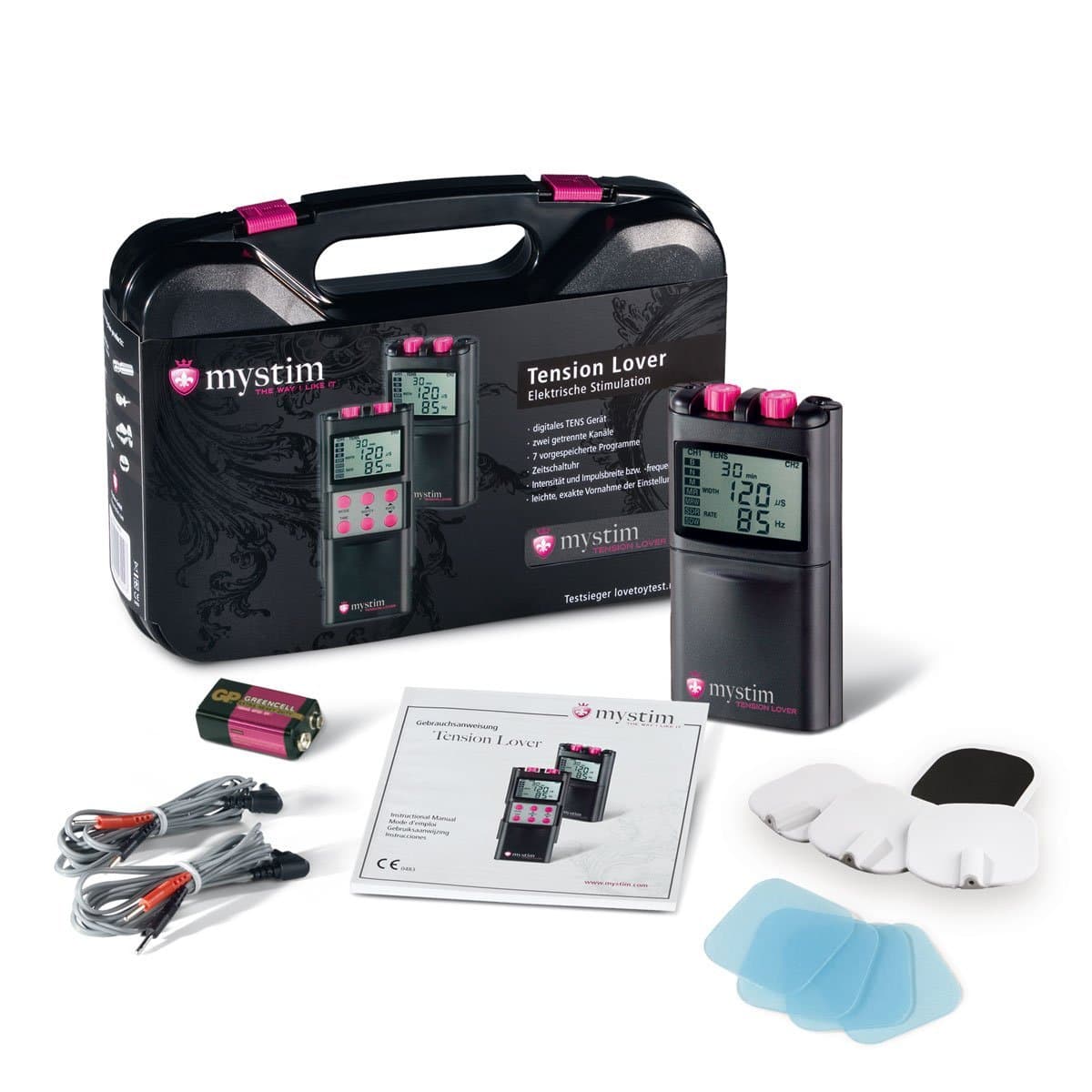 Tension Lover E-Stim Electro-Therapy Device by Mystim