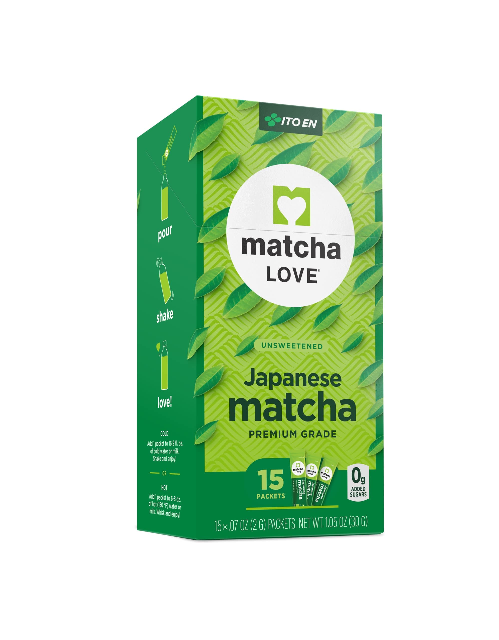 Japanese Matcha Single-Serve Packets