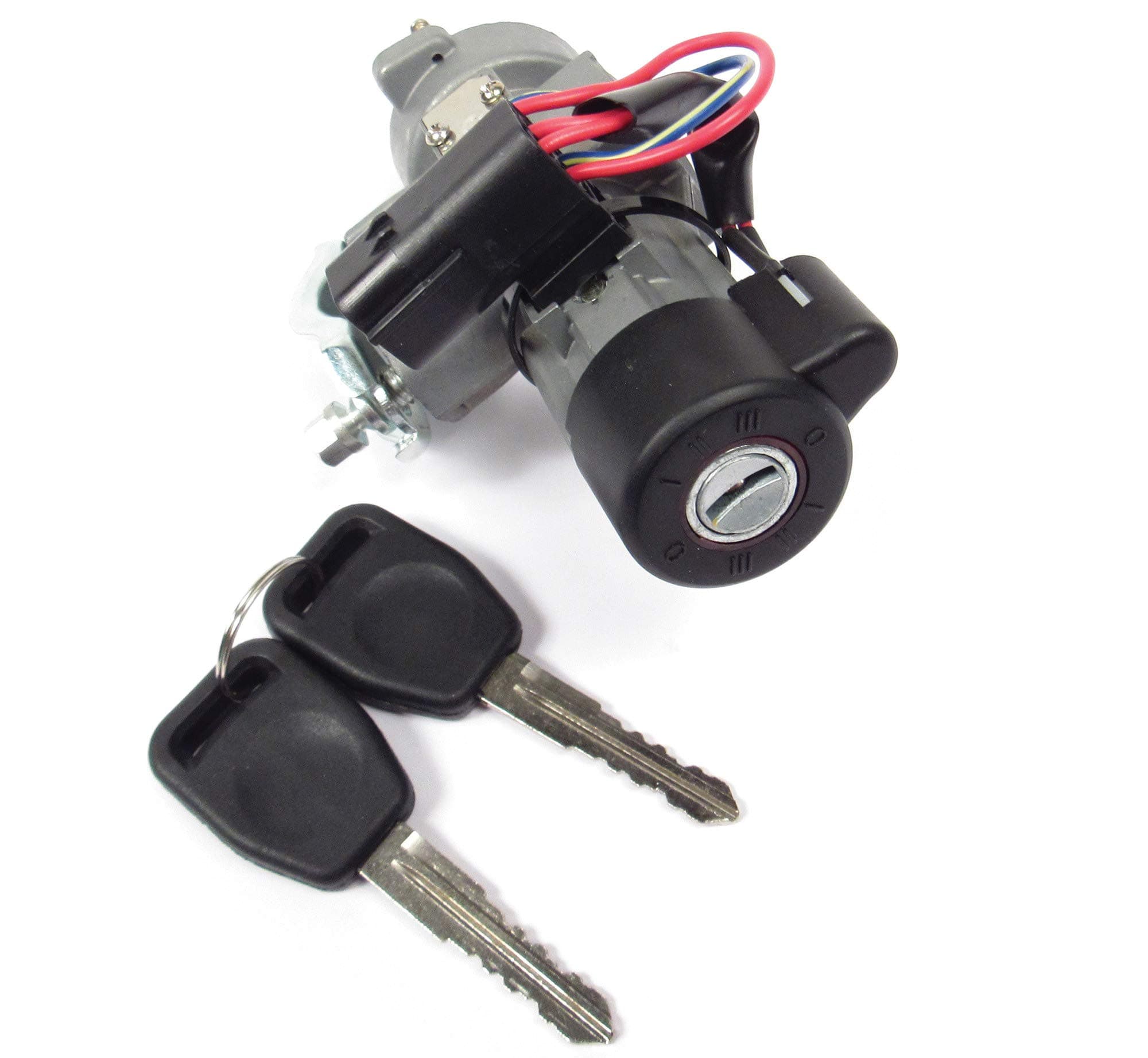 Atlantic British Ltd. Ignition Lock Switch Retrofit Kit with Keys for Land Rover Discovery 2