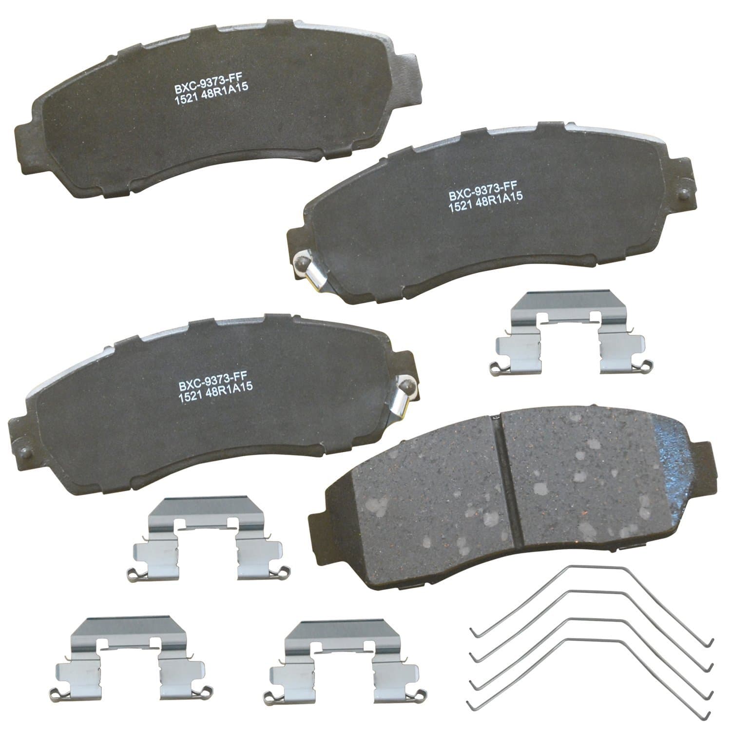 Bendix Premium SBC1521 Ceramic Front Brake Pads for Select Models Acura RDX, Honda Accord Crosstour, CR-V, Odyssey, Passport, Subaru Legacy