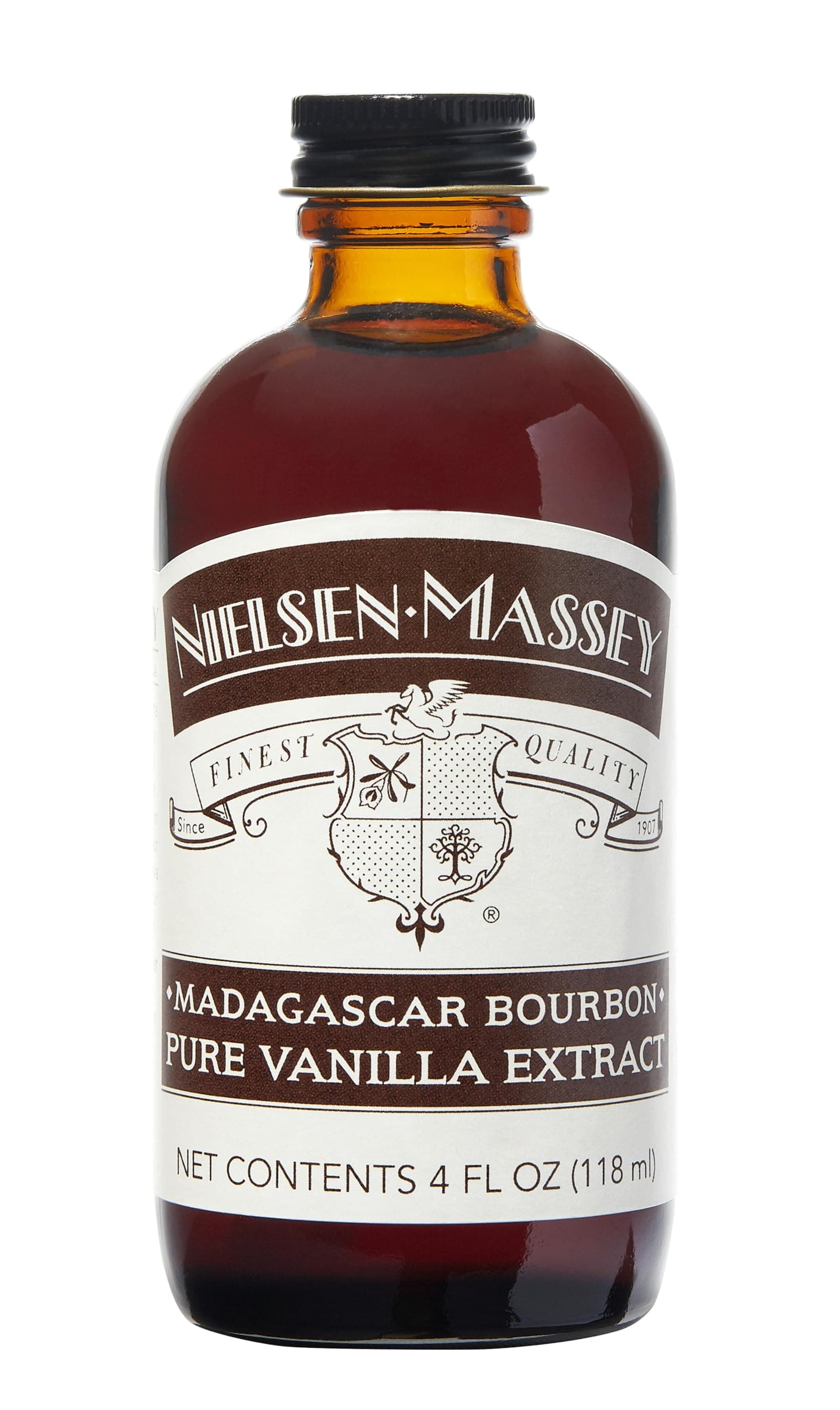 Madagascar Bourbon Pure Vanilla Extract, 4 FL OZ