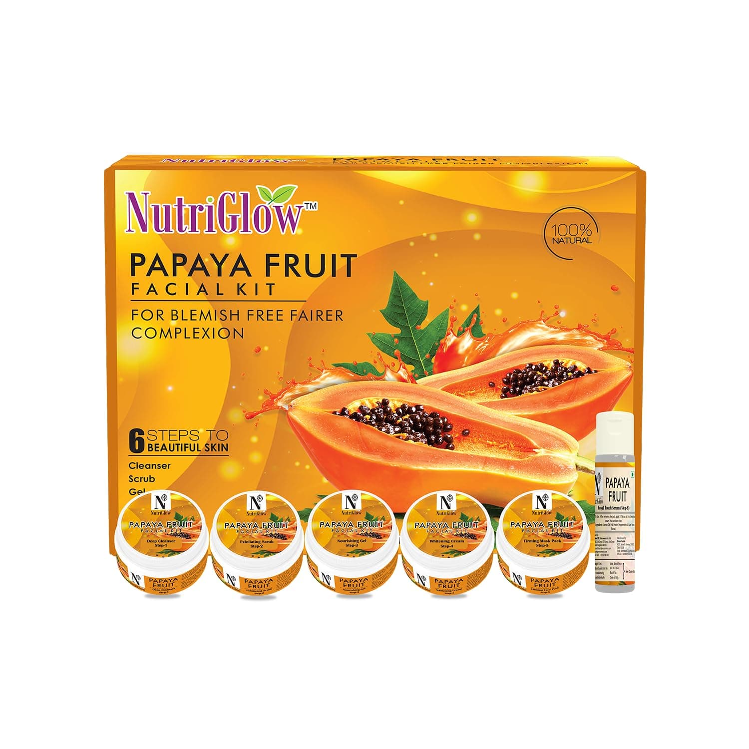 NutriGlow Papaya Facial Kit