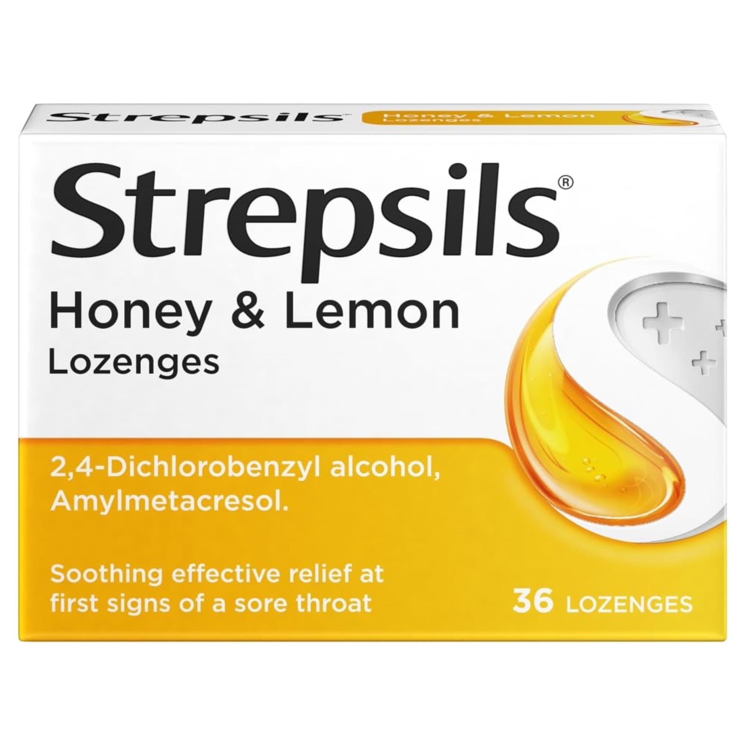 Honey and Lemon 36 Lozenges