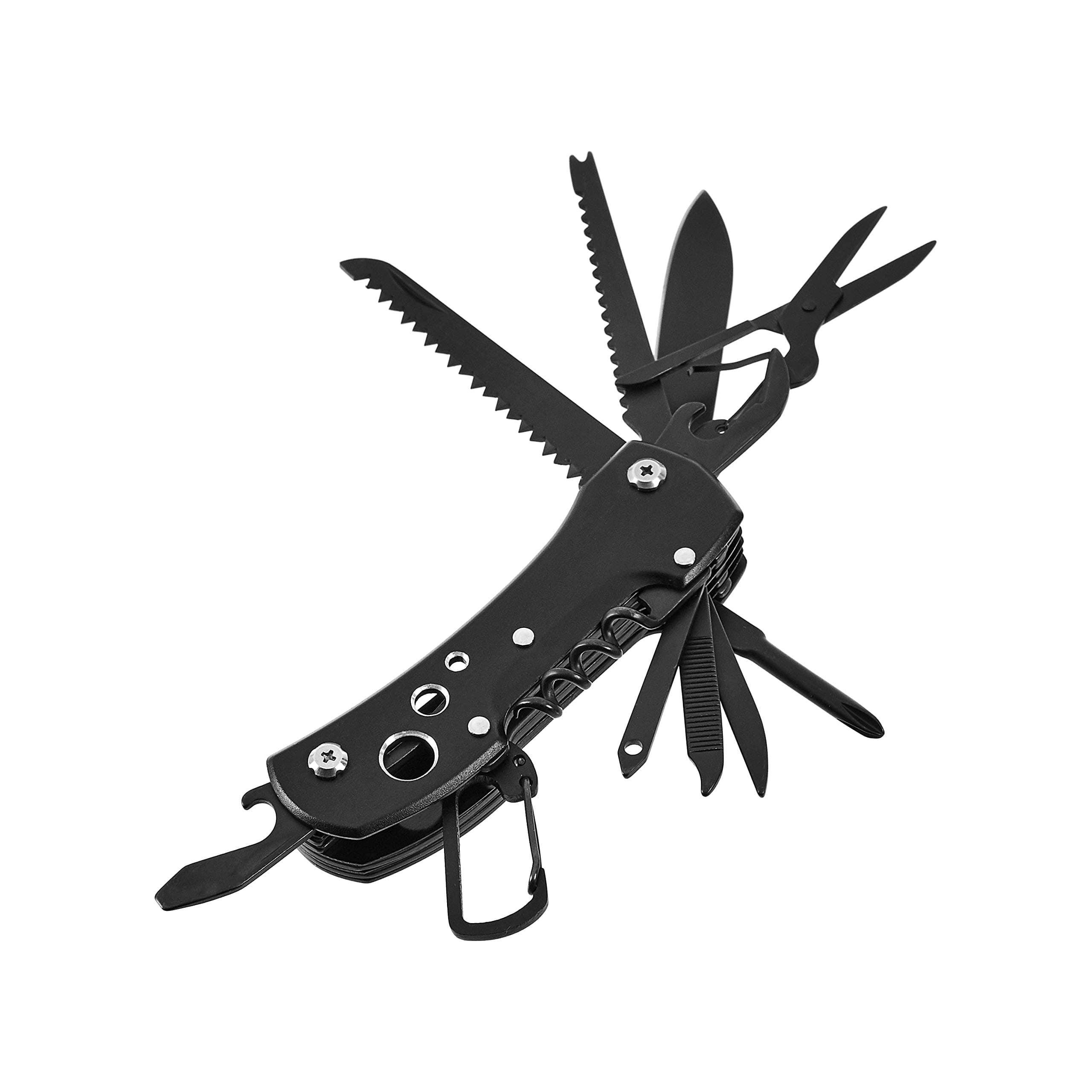 15-in-1 Multi-Tool Pocket Knife with Nylon Sheath