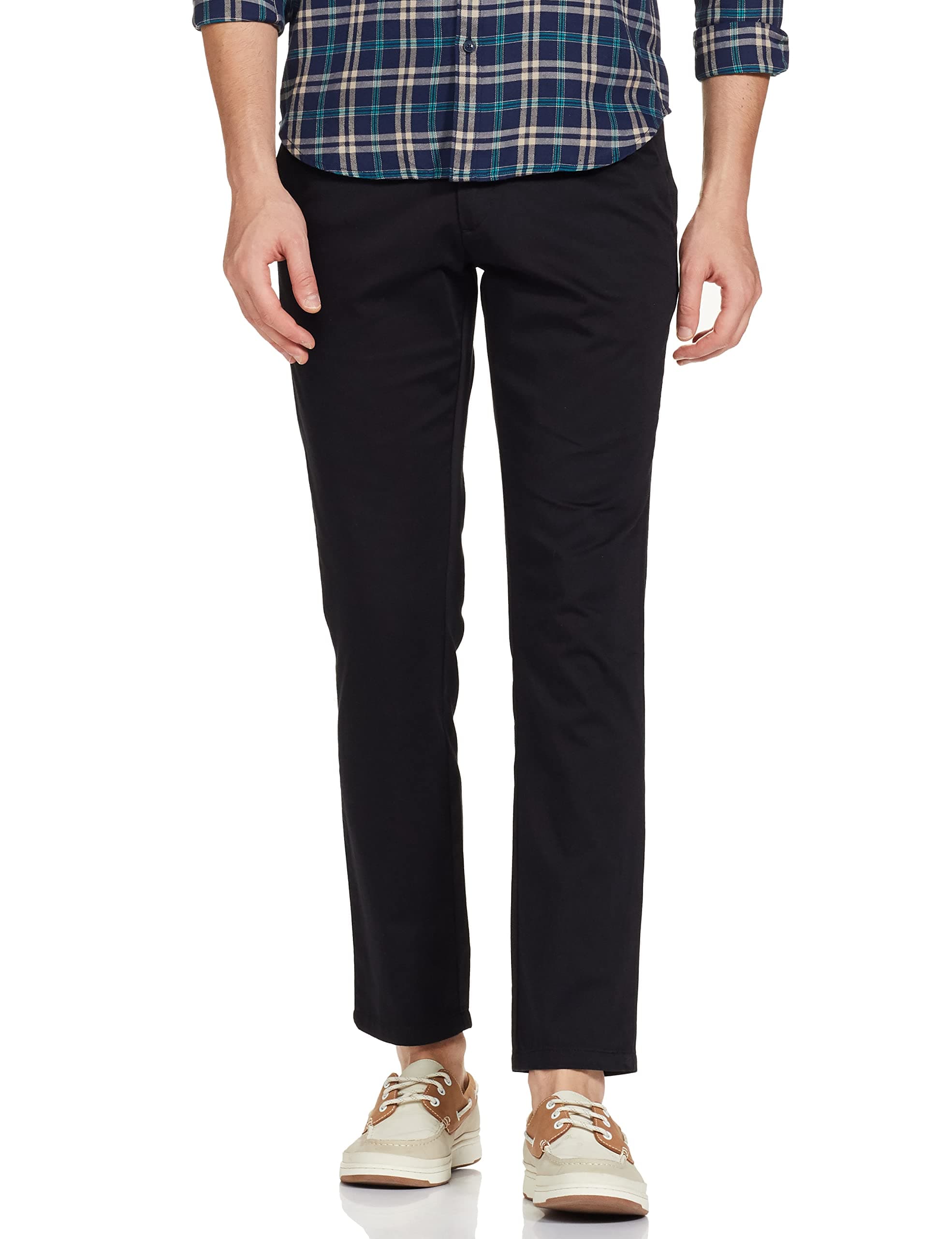 NEWPORT Regular Men Mid Rise Solid Casual Trousers