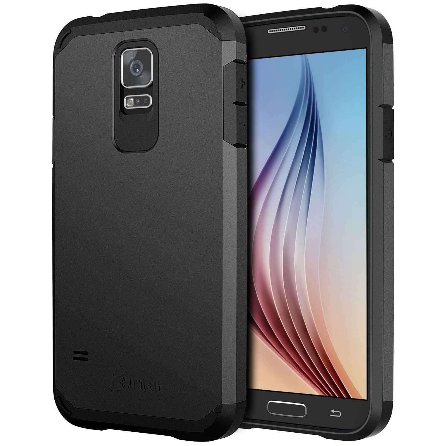 JETech Case for Samsung Galaxy S5, Protective Cover (Black)