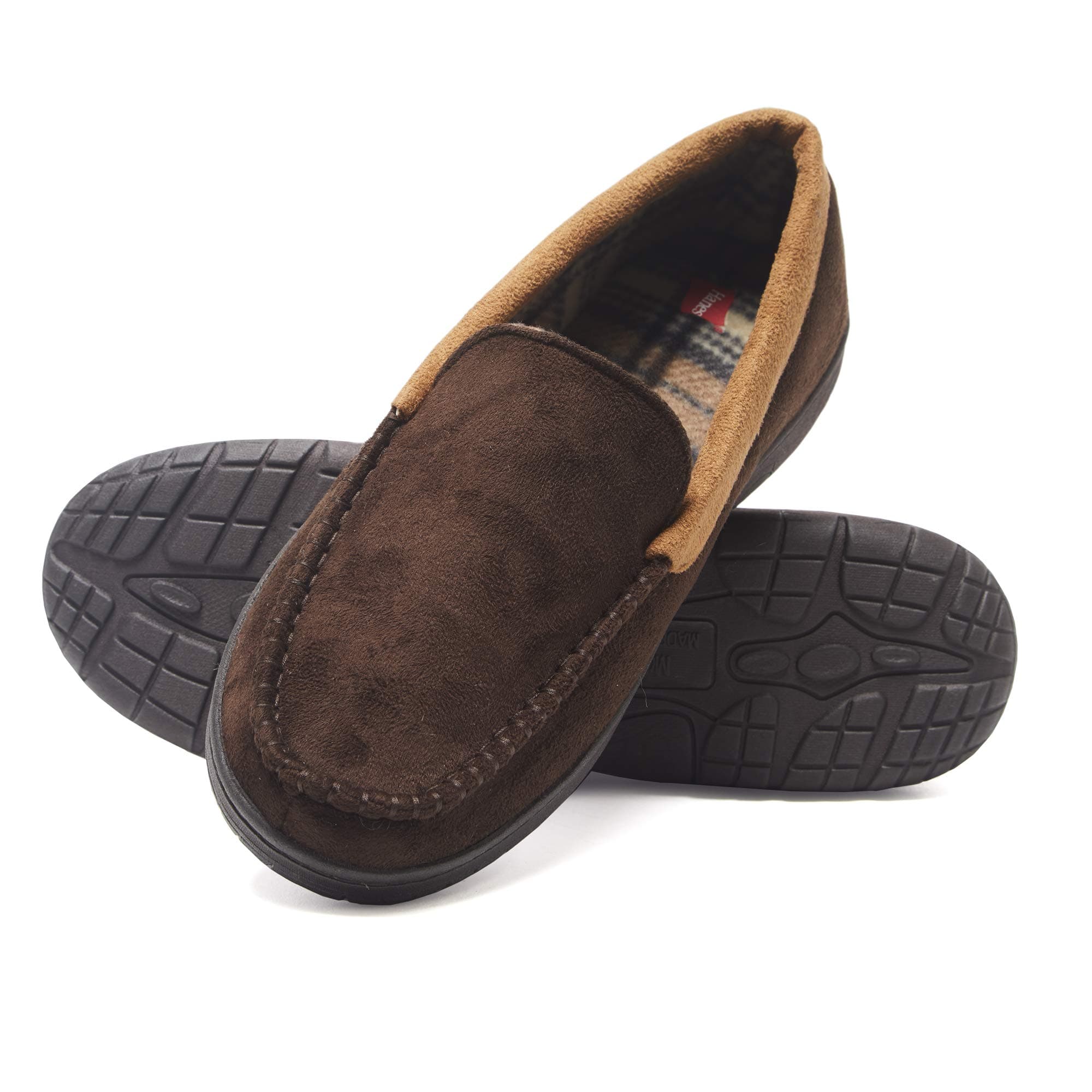 mens Textured Moccasin
