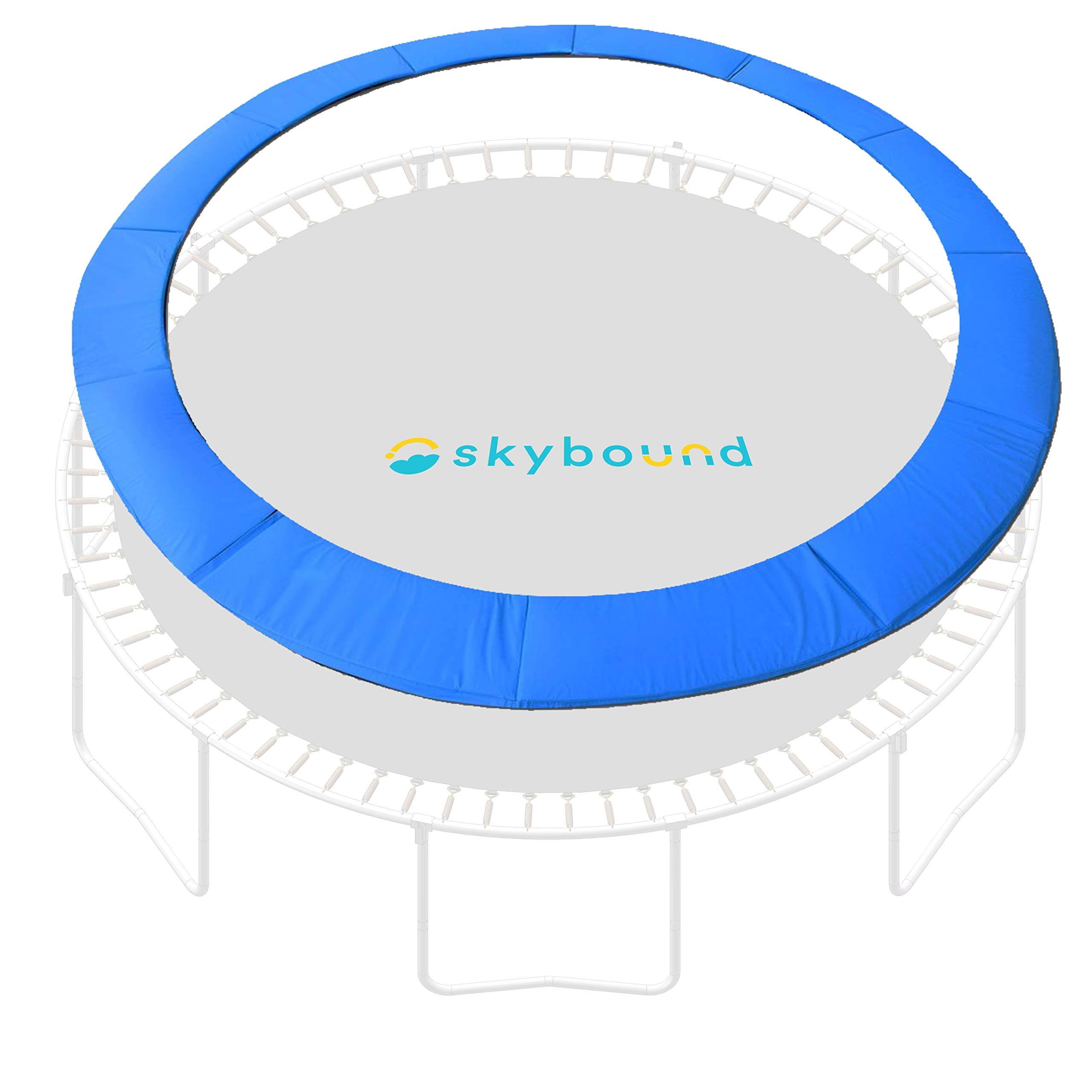 SkyBound Universal Replacement Trampoline Safety Pad - Spring Cover Fits 8ft 10ft 12ft 14ft 15ft Frames - Comfortable, Long Lasting, and Water-Resistant