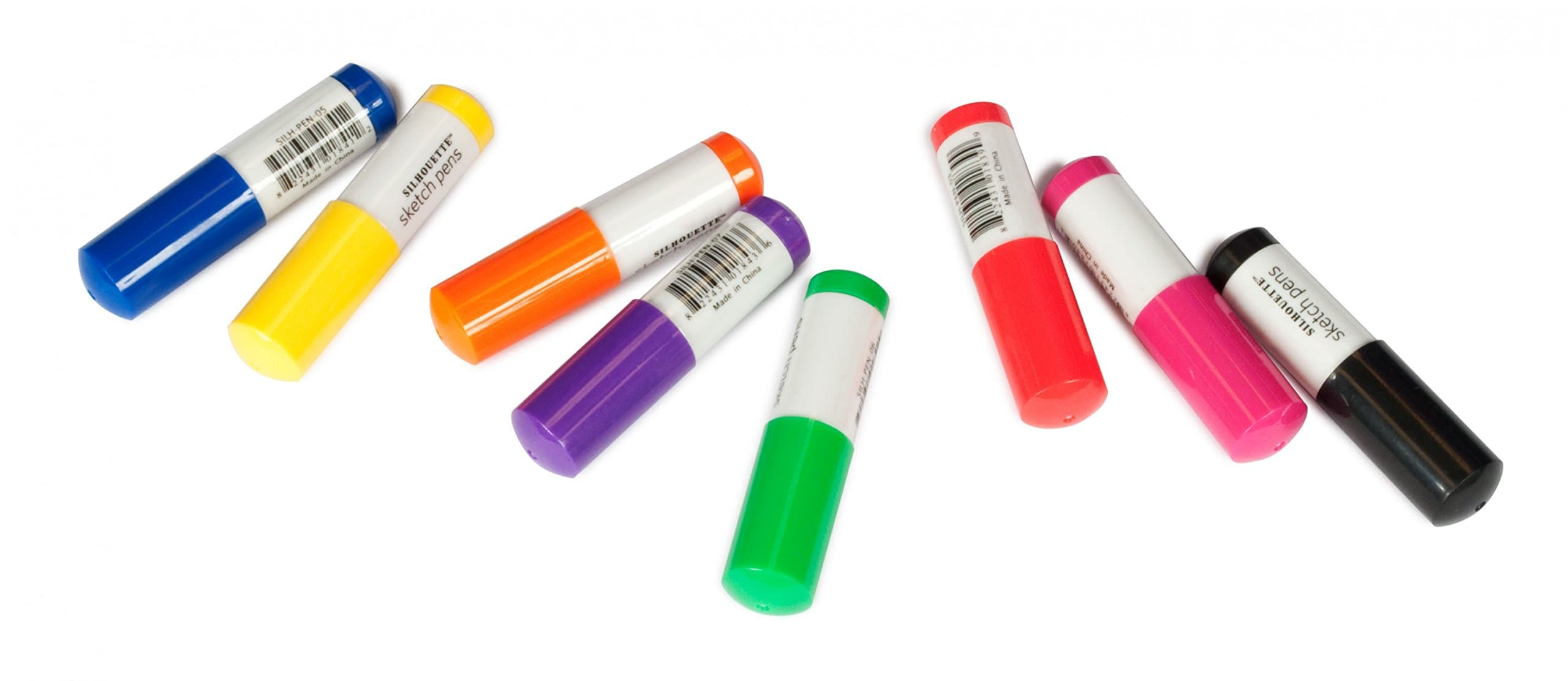 Silhouette America QUICKUTZ Sketch Pens Strtr Pk 8pc Basic, 8 Count (Pack of 1)