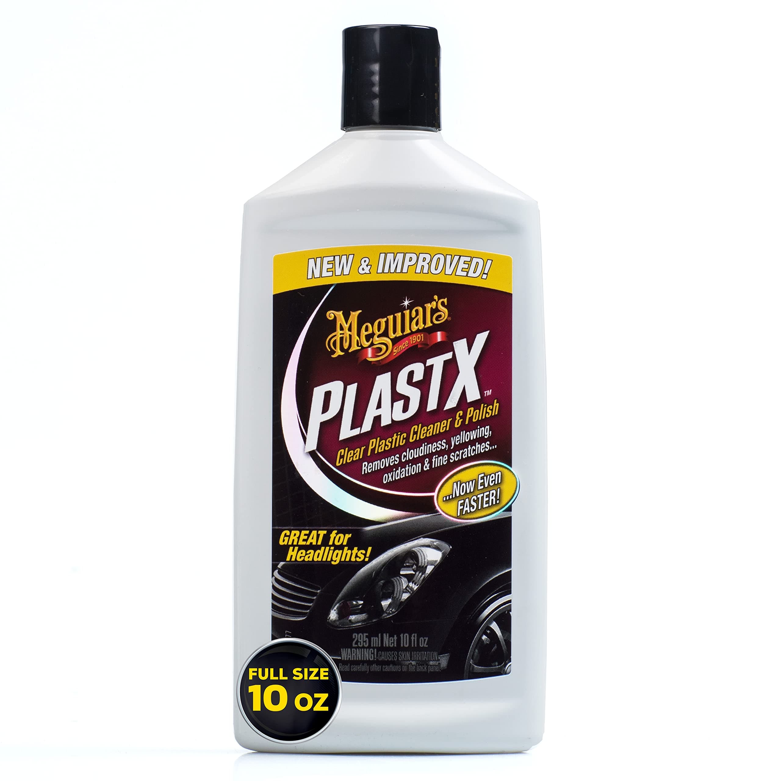 Meguiar's Clear Plastic Cleaner and Polish -10 Oz