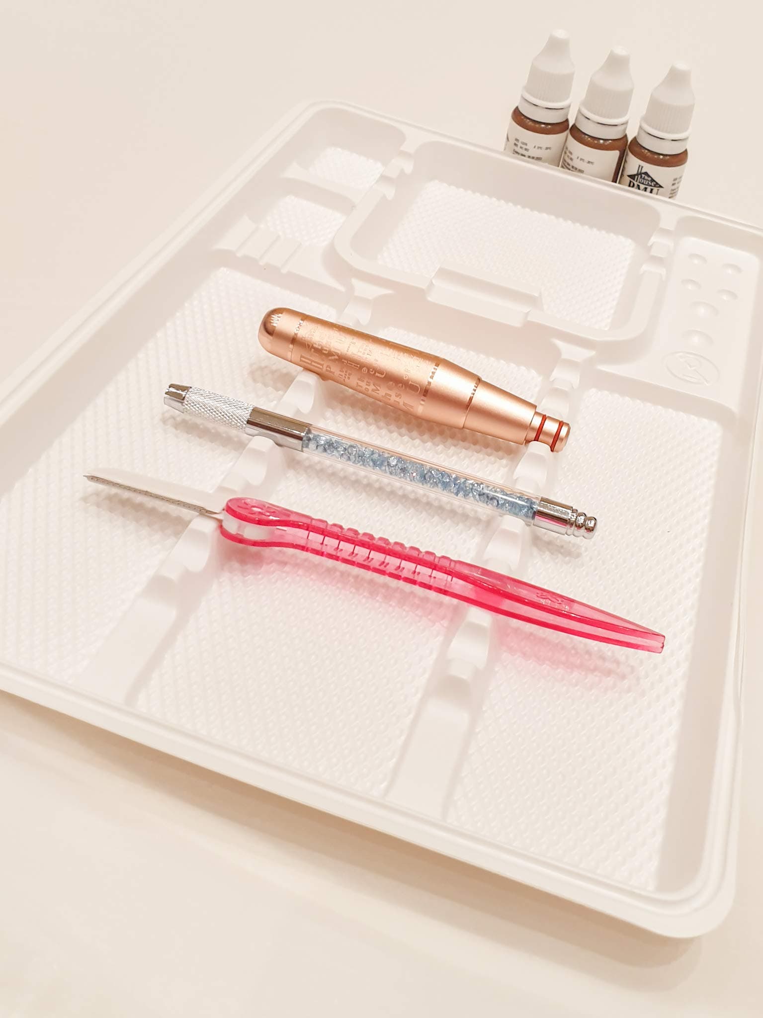 Microblading PMU Tattoo Disposable Trays (50)
