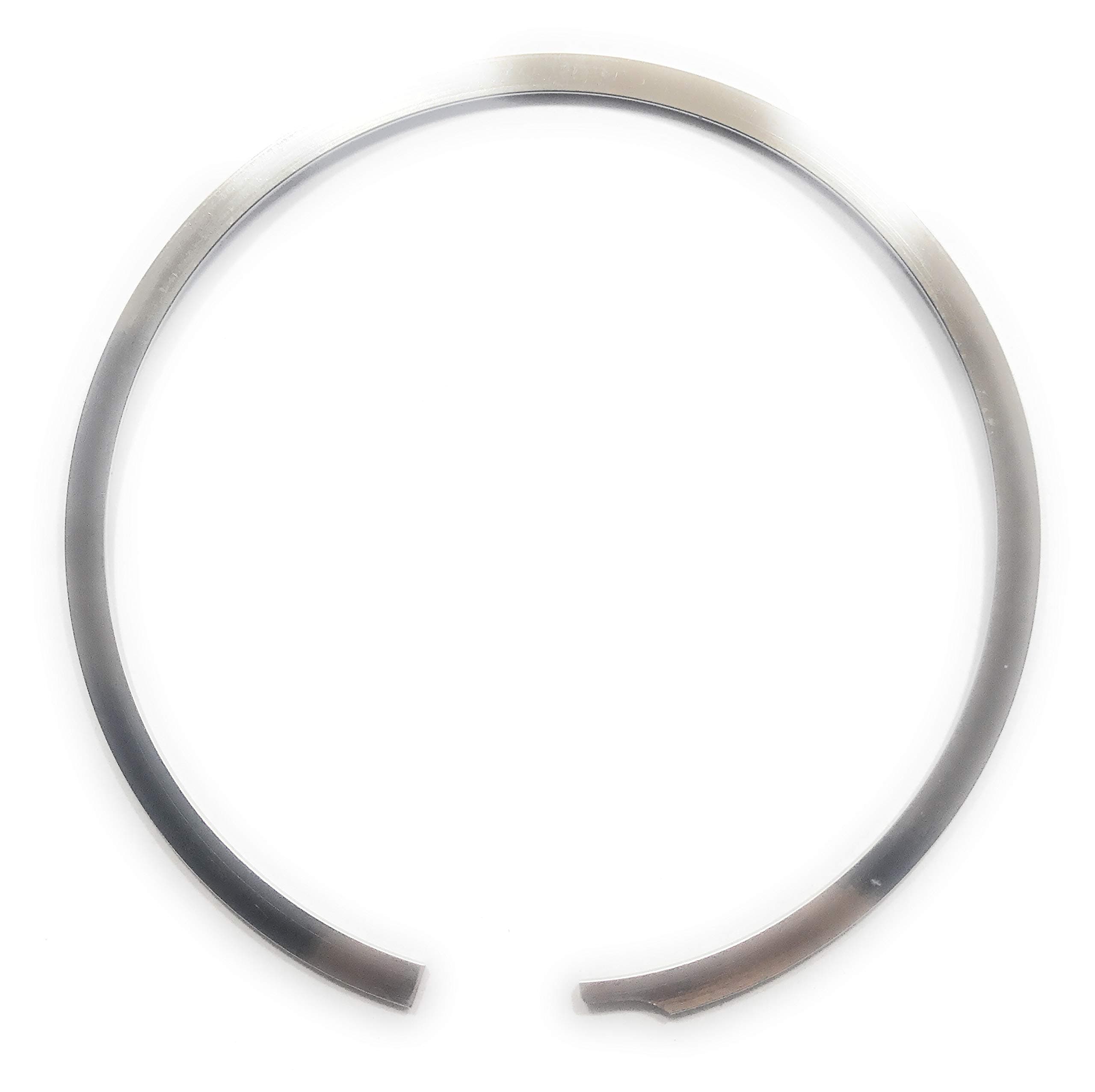 Standard External Retaining Ring,VHM-98 Metric Light Duty Ring, Spiral, Axial Assembly, 304 Stainless Steel, 98mm Shaft Diameter, 0.99mm Thick