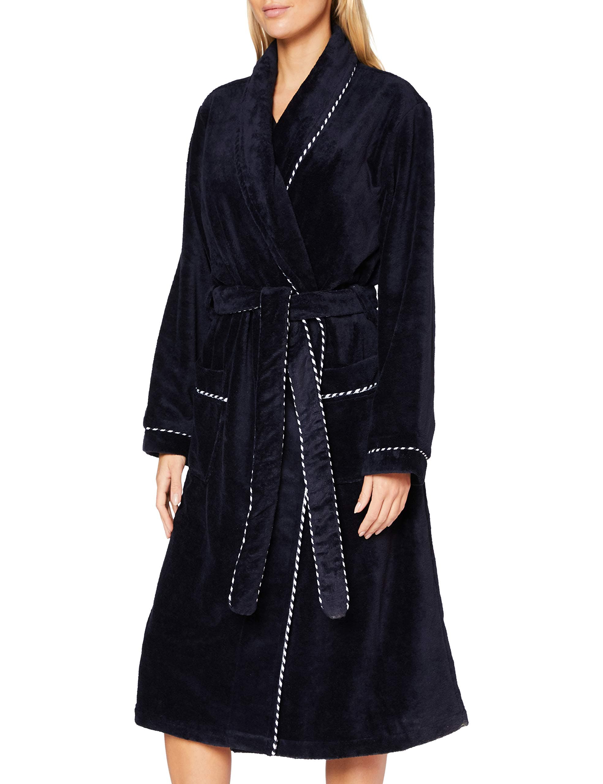 CalidaAfter Shower Bathrobe (Dark Lapis Blue, Large)