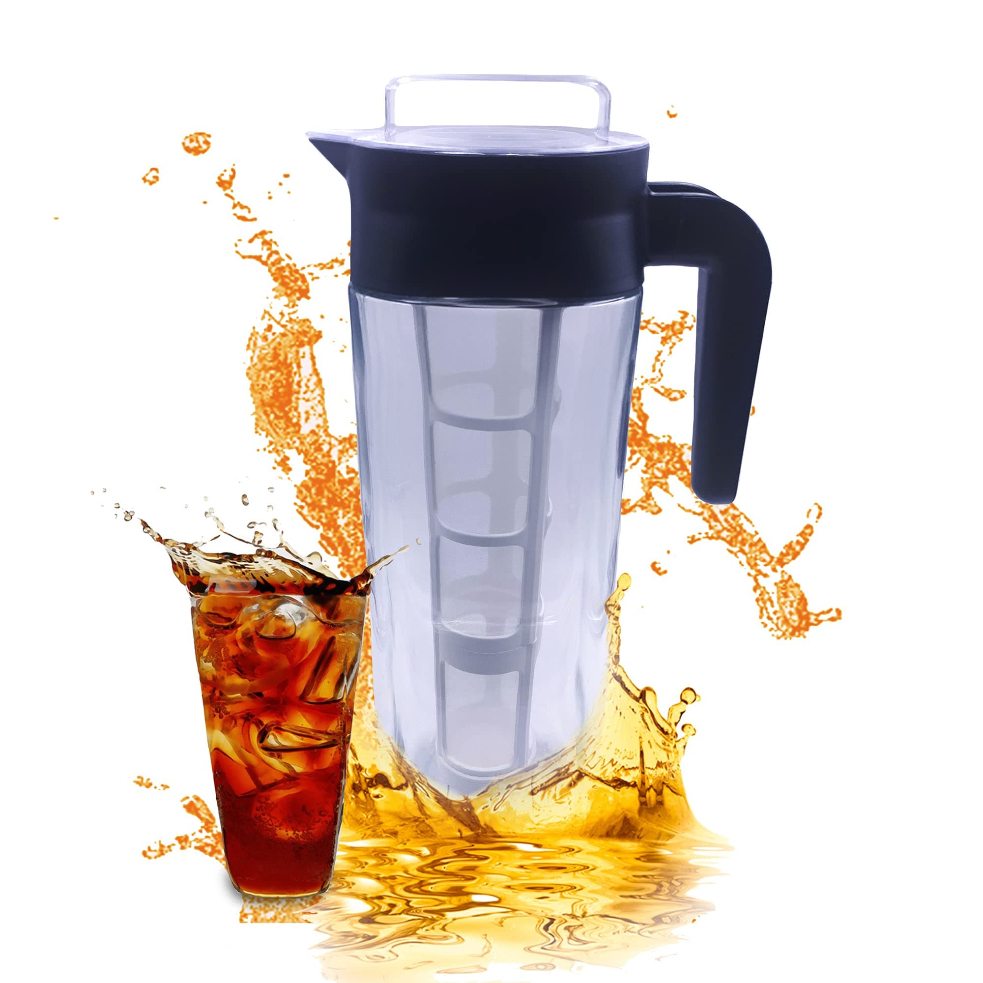 SnadiCold Brew Jug - 1.8 Litres (Cold Brew Coffee Maker) Infuser with Adaptable Nylon Filter for Better Preparations. Exclusive Danish Design!