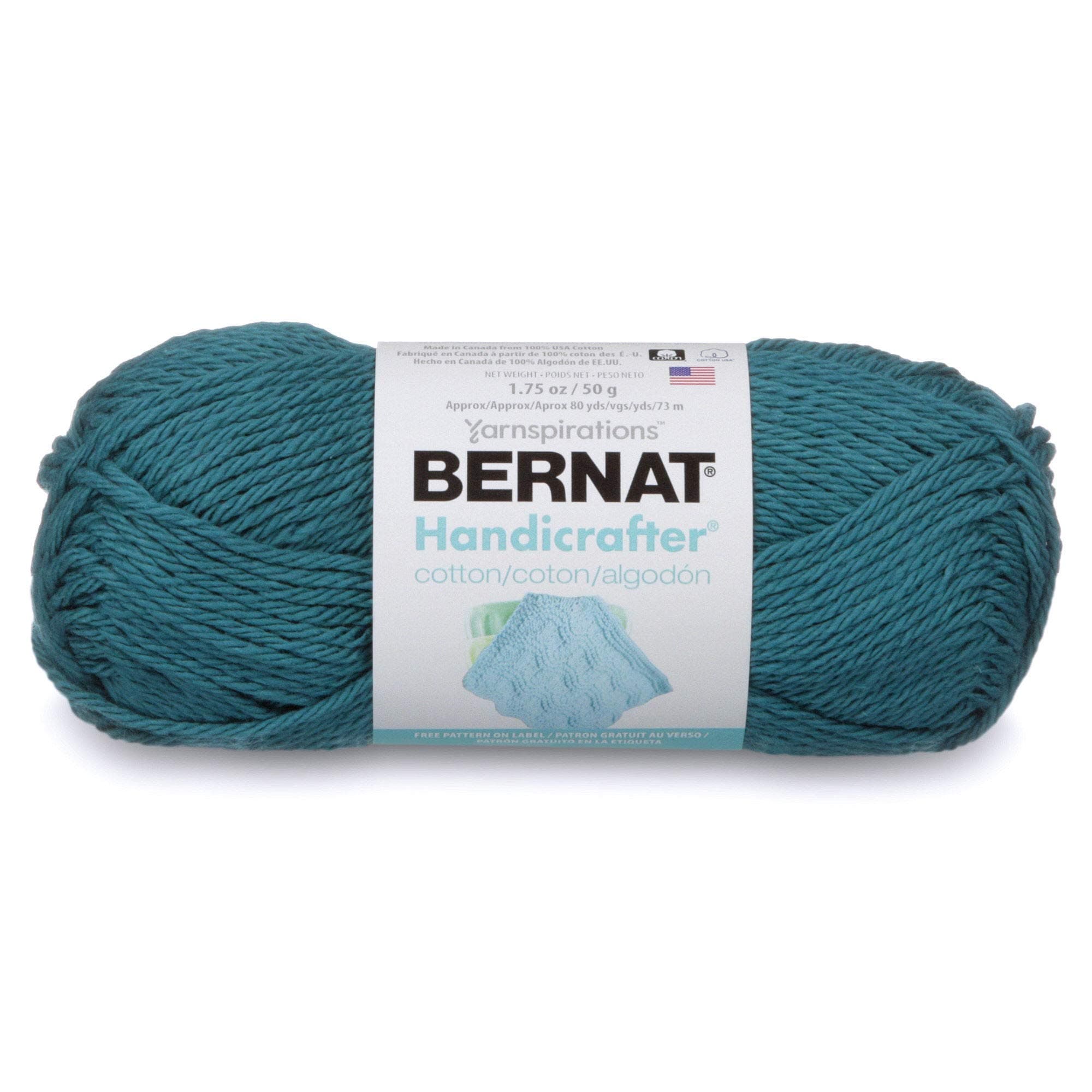 Handicrafter Cotton-Solids Yarn, Teal