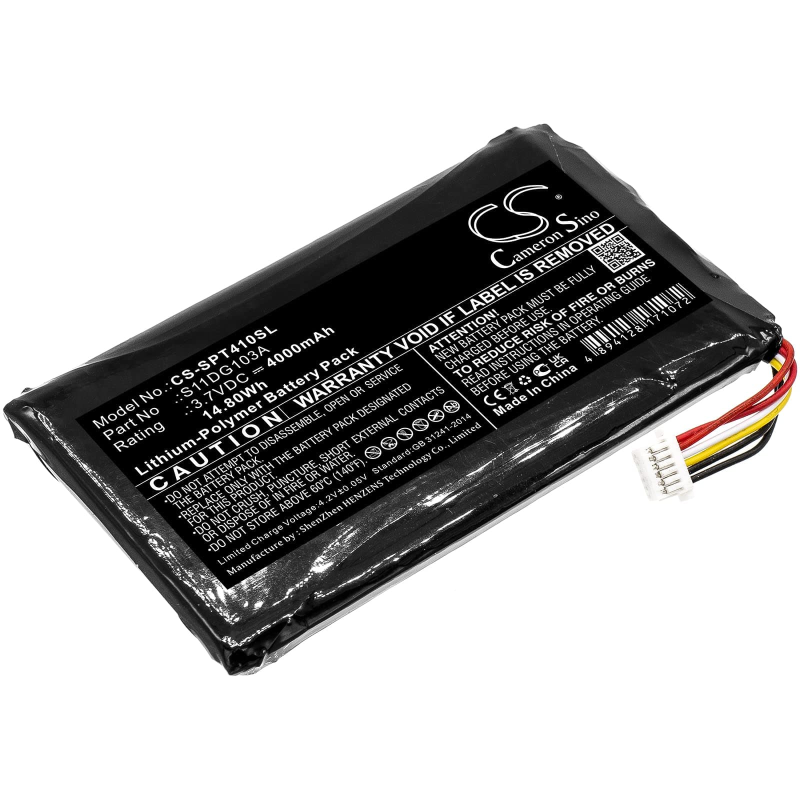 4000mAh Battery Replacement for Trimble Juno T41 Juno 5 Juno T45 Slate S11DG103A (3.7V)