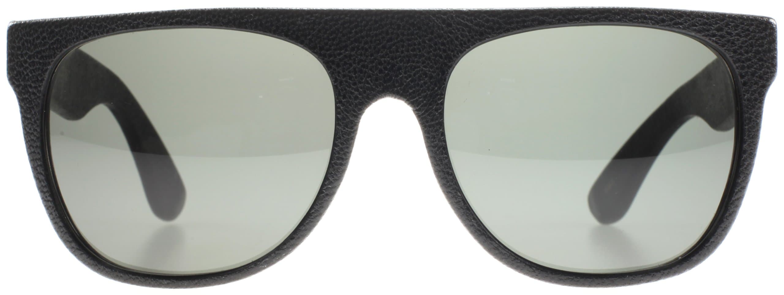 Retro Super Future Flattop Black Leather 368