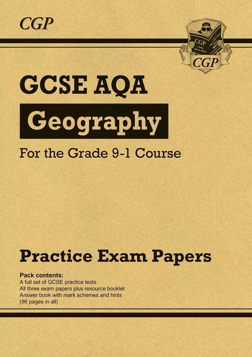 Coordination Group Publications Ltd (CGP) GCSE Geography AQA Practice Papers - for the Grade 9-1 Course