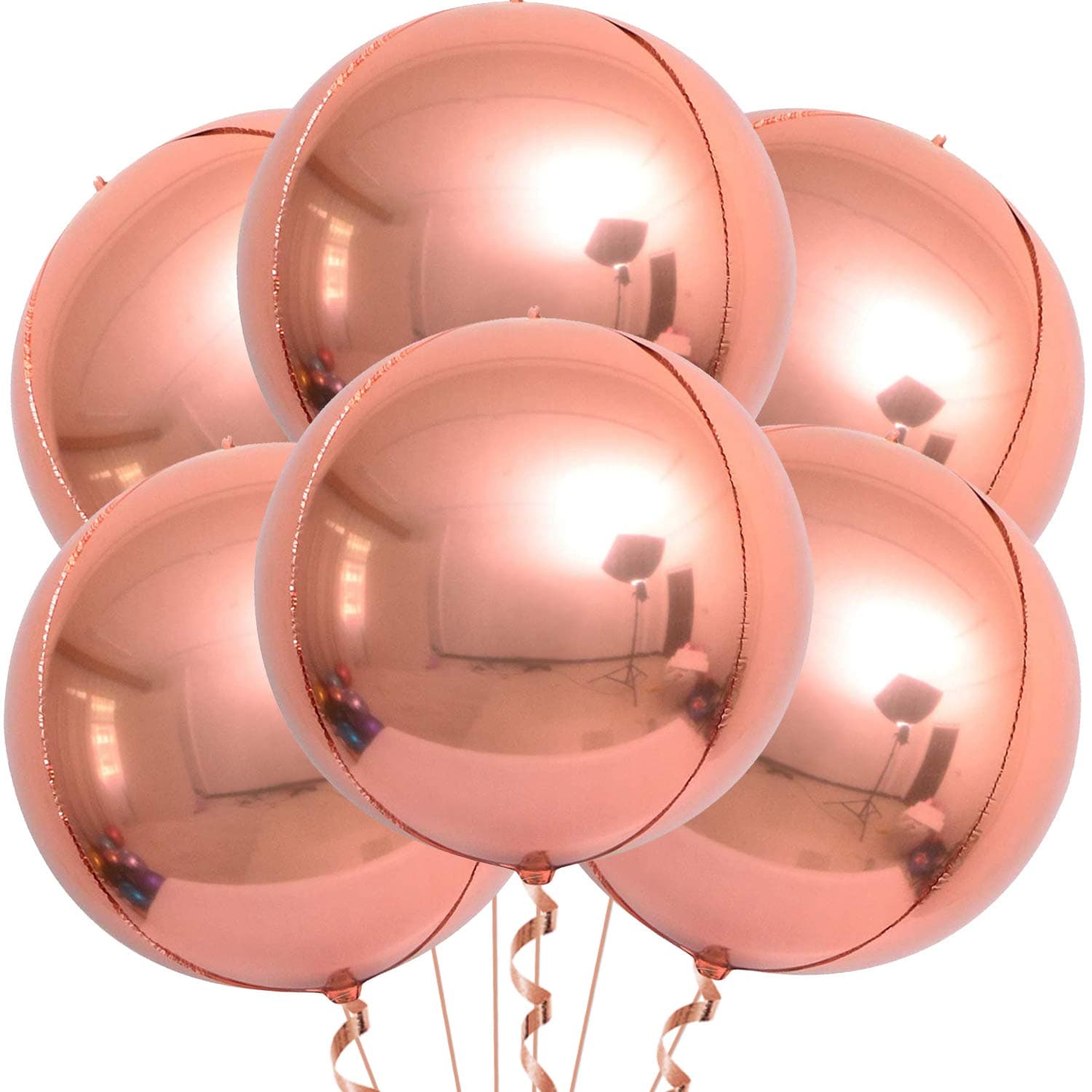 Rose Gold Foil Balloons