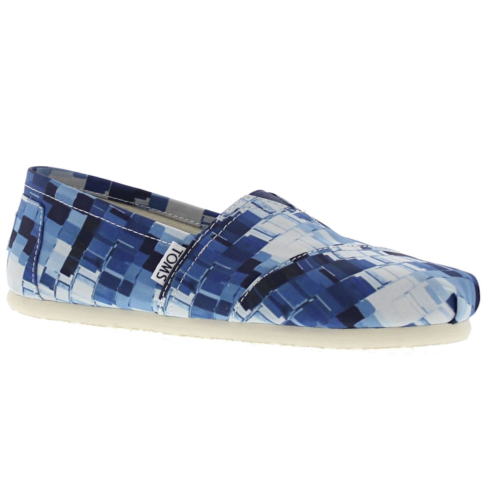 TOMS Women's Classics Flat Ink Canvas Paint Chips