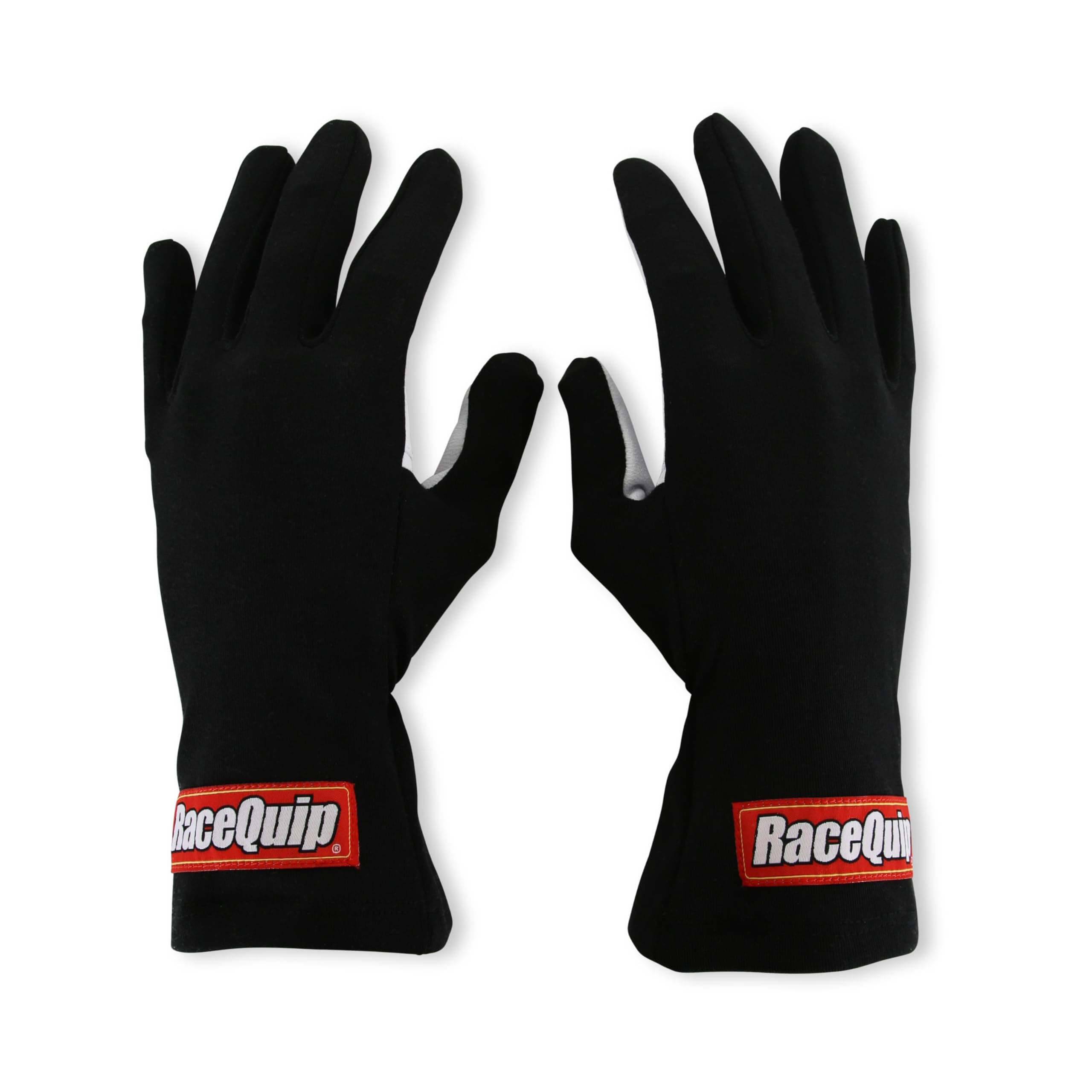 Basic Race Gloves 350 Series 1 Layer Nomex Non SFI Black Large 350005