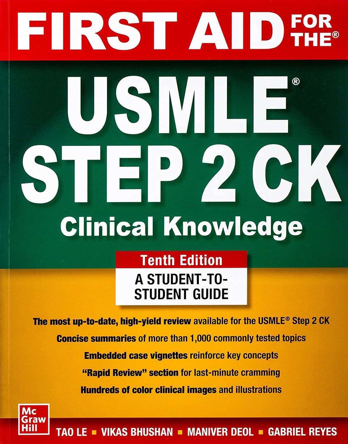 First Aid For The Usmle Step 2 Ck 10E