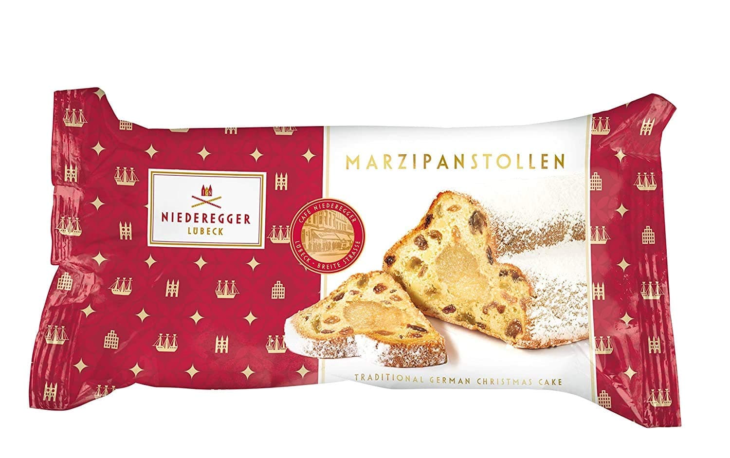 Niederegger Marzipan Stollen, 2.8 Ounce
