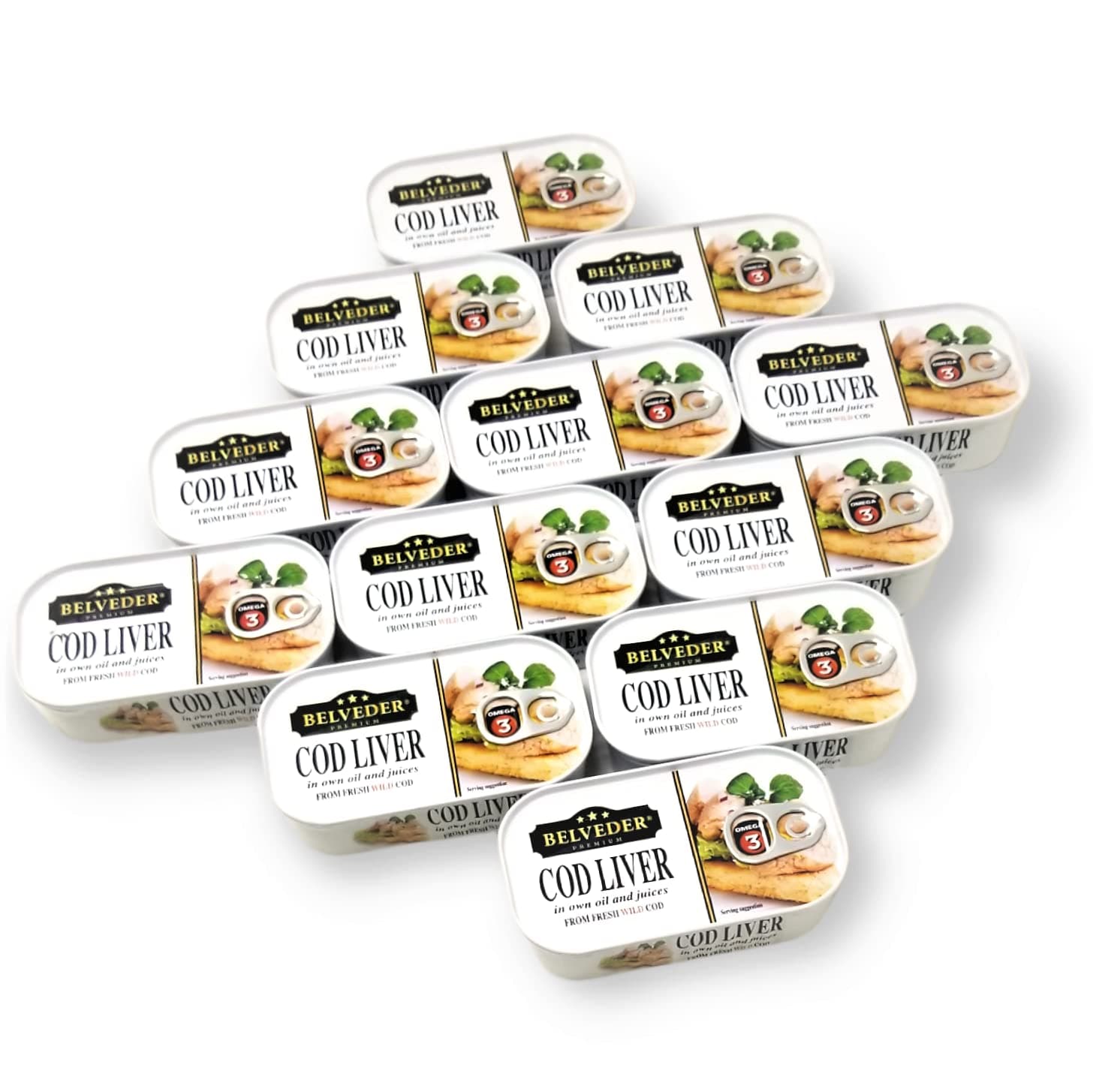 Icelandic Wild Cod Liver 120g Can