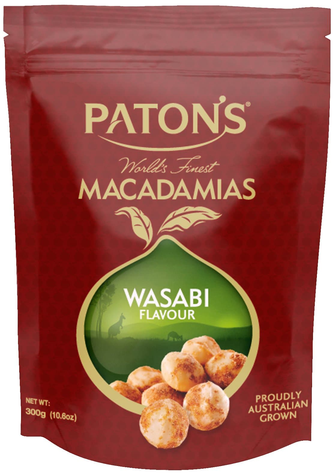 Patons Macadamia Wasabi Flavoured Macadamia Nuts